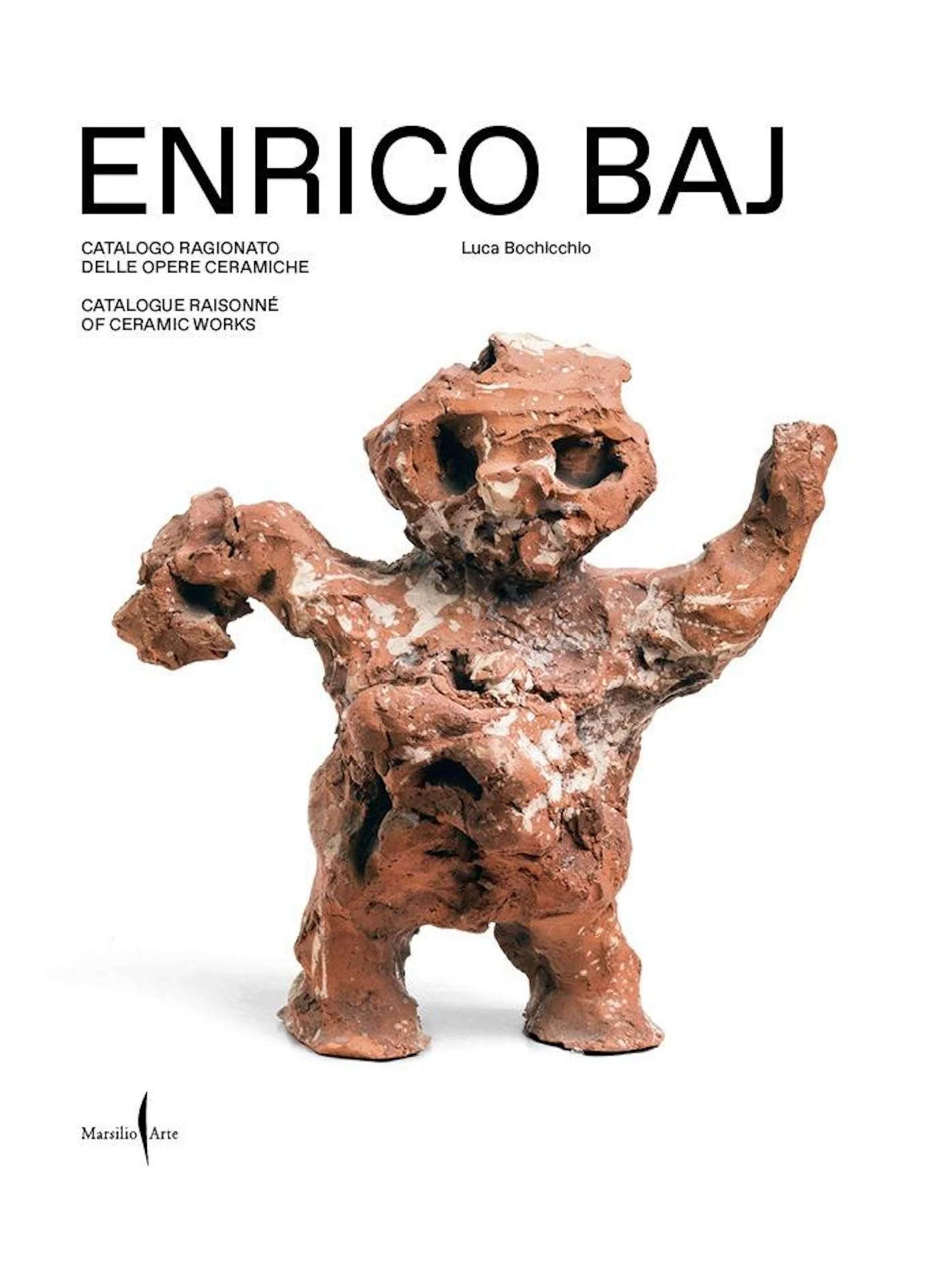 Copertina del catalogo generale delle ceramiche di Enrico Baj Copertina del catalogo generale delle ceramiche di Enrico Baj