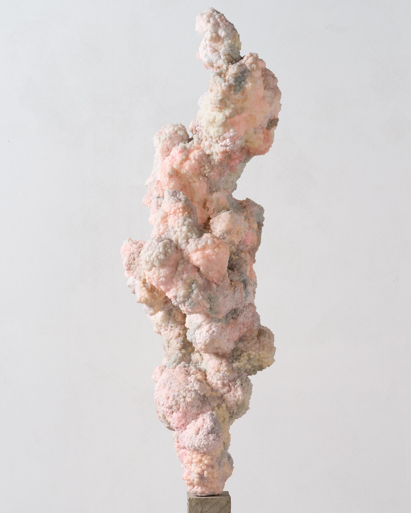Enrico Minguzzi, Isaura (2024; resina epossidica, schiuma poliuretanica, ferro e cemento, 180 x 50 x 50 cm) Enrico Minguzzi, Isaura (2024; resina epossidica, schiuma poliuretanica, ferro e cemento, 180 x 50 x 50 cm)