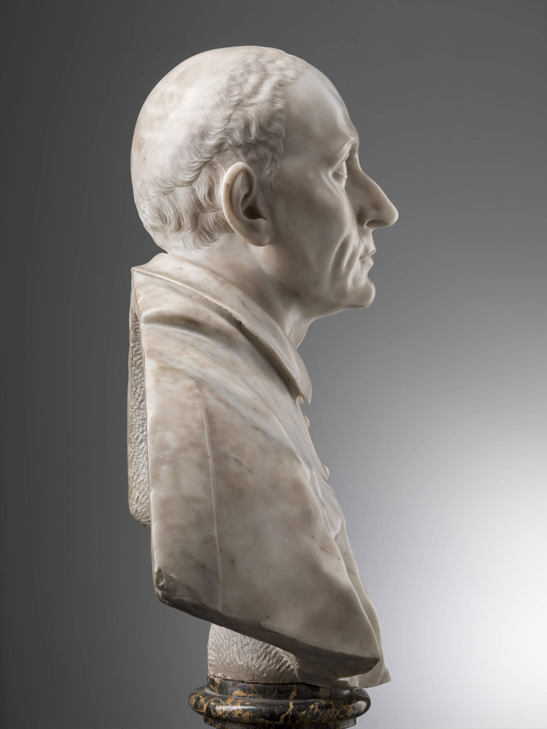 Ercole Ferrata, Bust of St. Charles Borromeo (marble, height 62 cm)