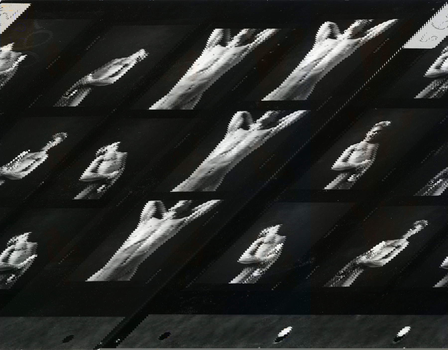 Erwin Olaf, Contactsheet Joy (1985) &copy; Estate Erwin Olaf. Su concessione di Gallery Ron Mandos Amsterdam