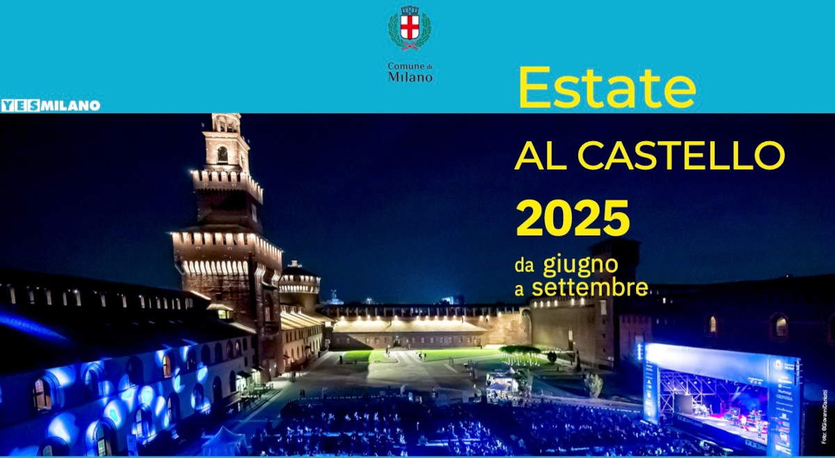 Nell'estate milanese torna nel cortile del Castello Sforzesco la ricca rassegna di musica, teatro, danza e incontri 