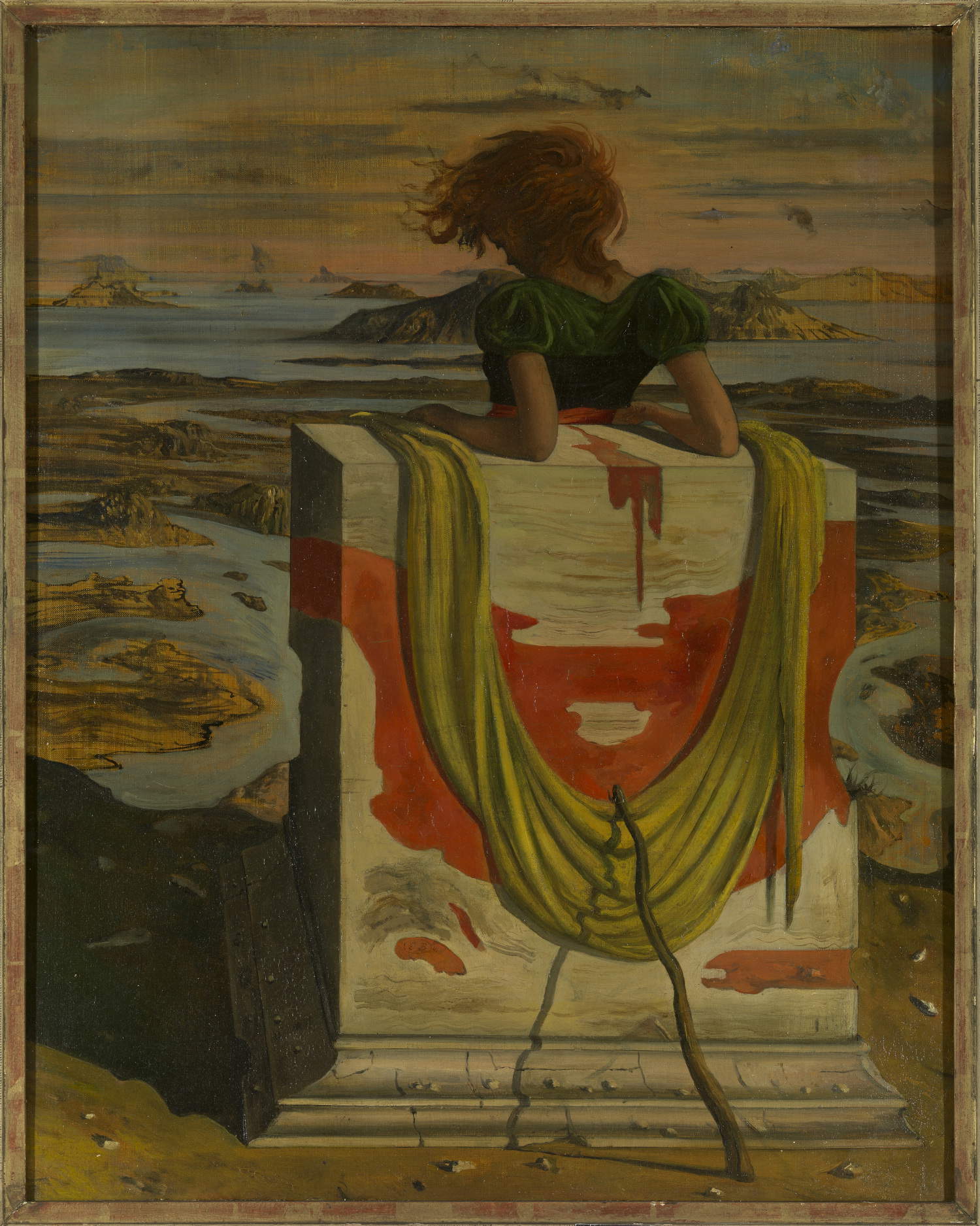 Eugene Berman, Solitude (1941; Collection of Alexander Kuznetsov and Pavel Meliakov)