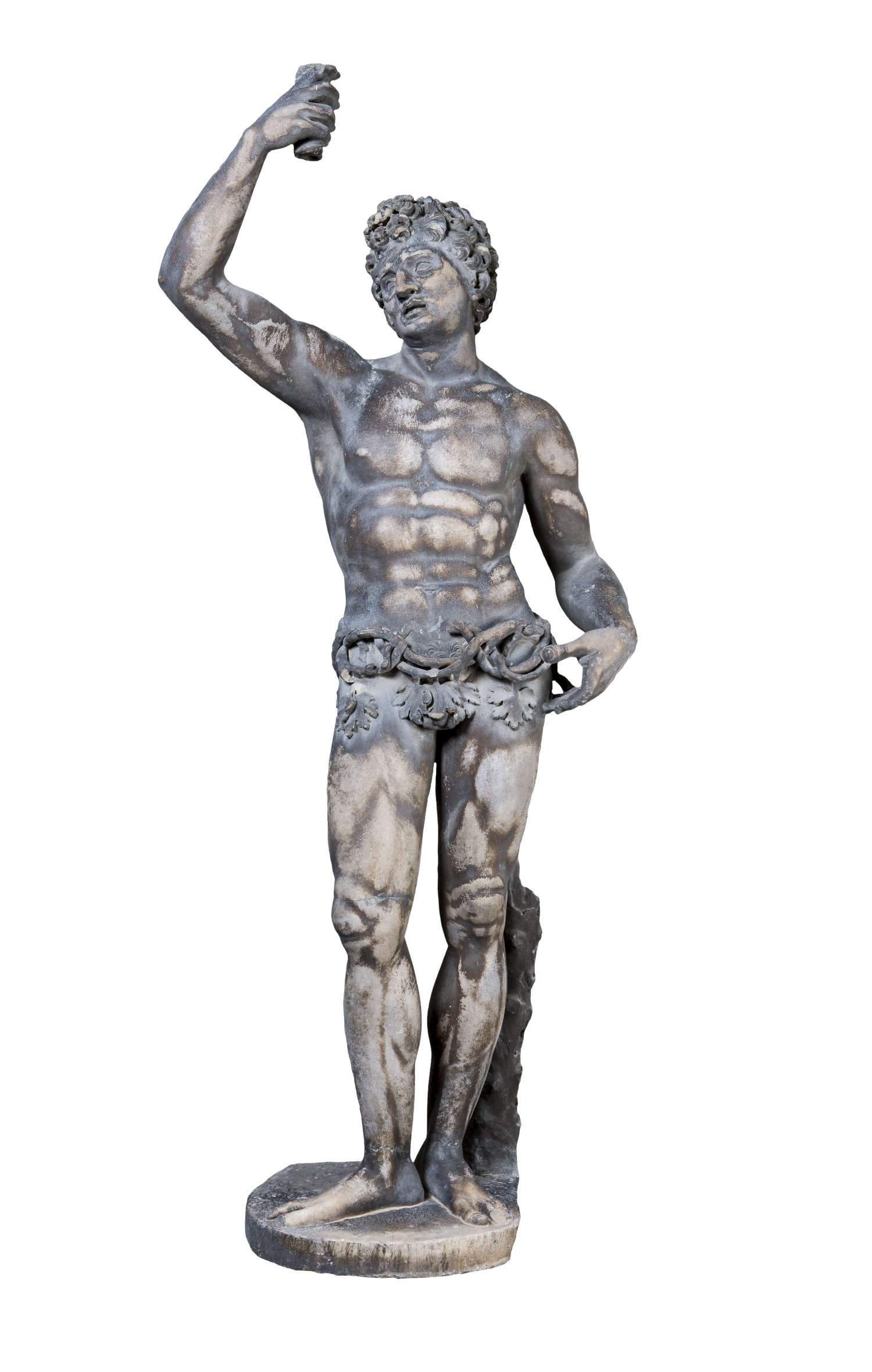 Bacchus before restoration Bacchus before restoration