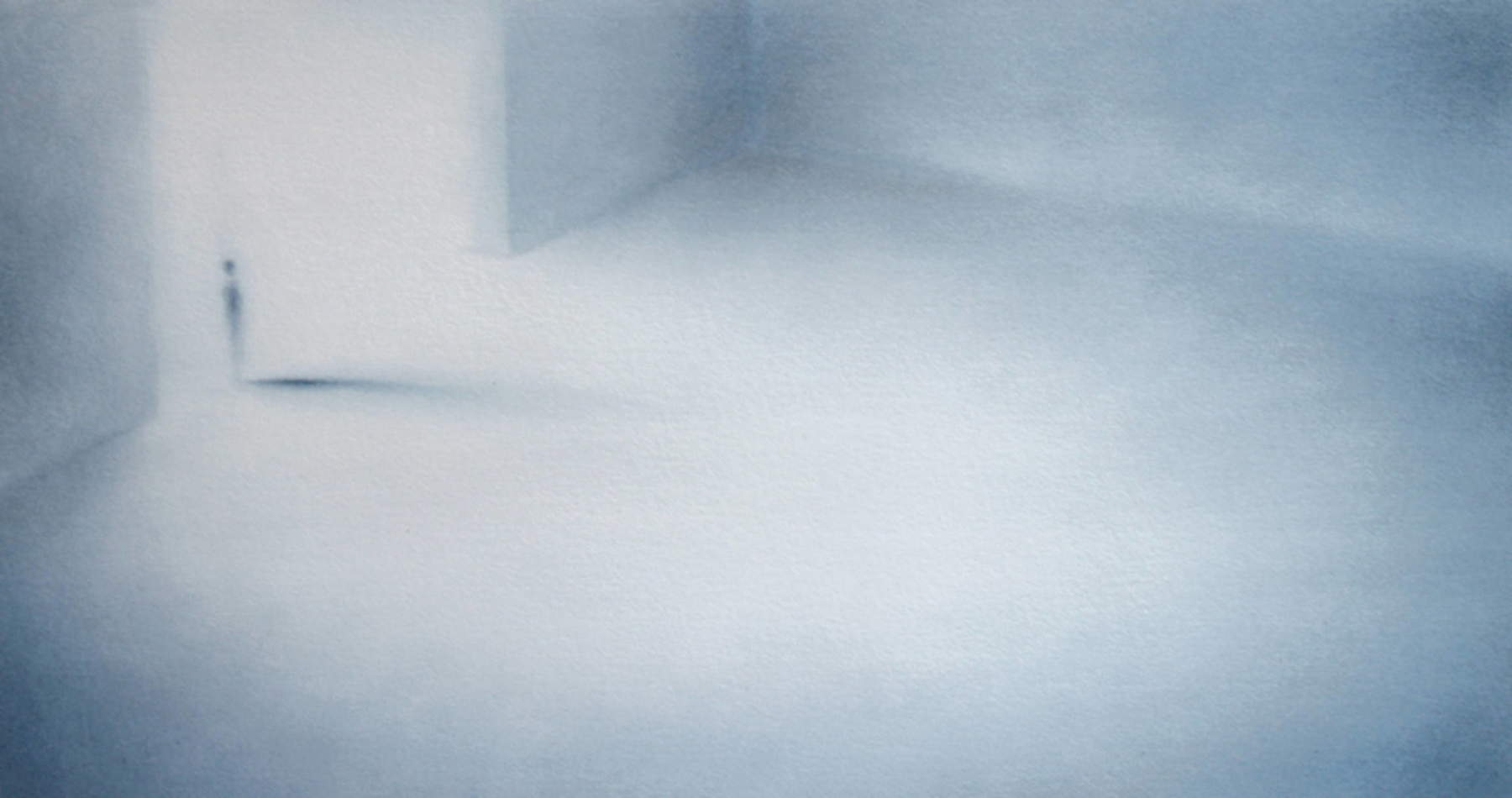 Fabio Adani, Time Space Will (2008; acuarela sobre papel, 54x86 cm) Foto: &copy;Fabio Adani