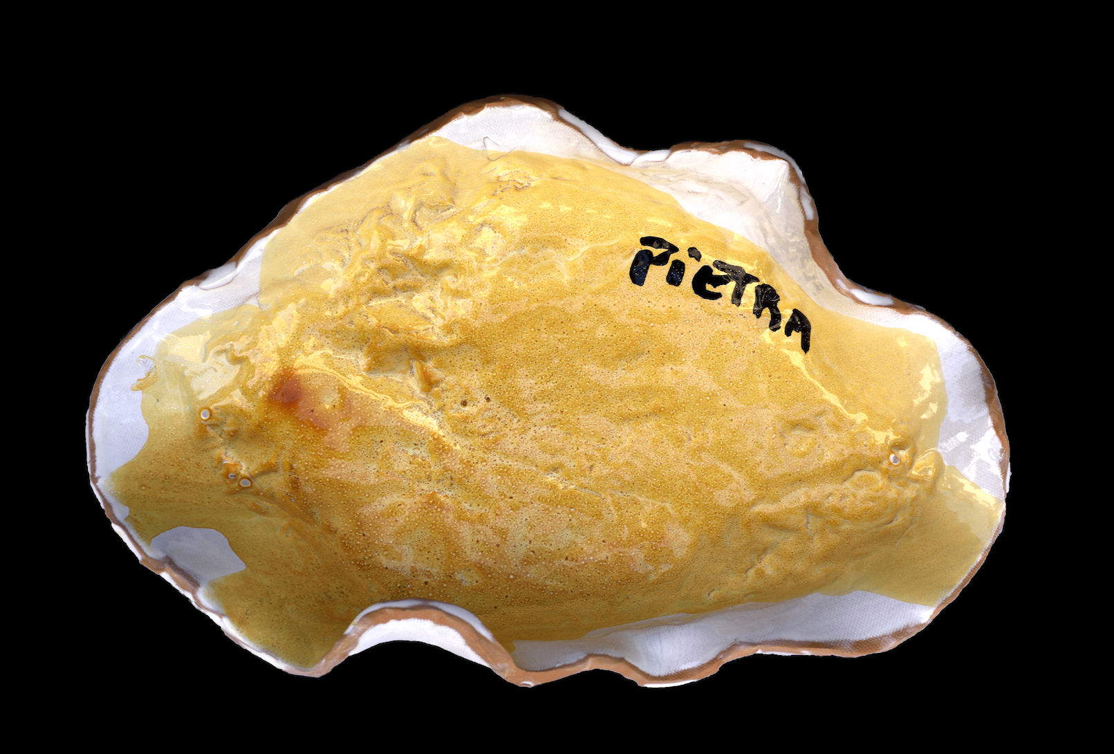 Fabrice Hyber, Senza titolo (2021; ceramica). Foto: Gino Di Paolo