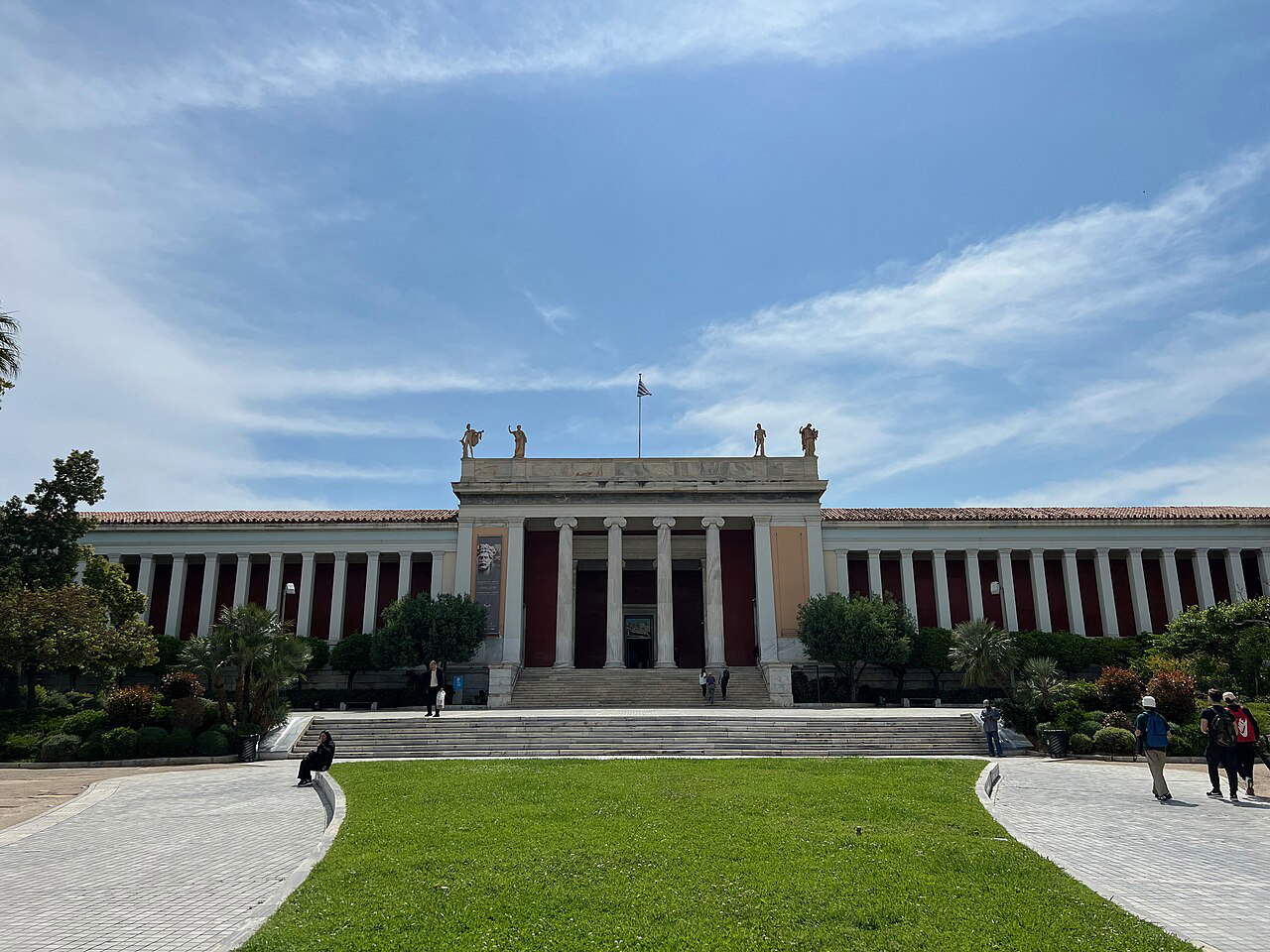 Facciata del Museo Archeologico Nazionale di Atene. Foto: Srishti Sethi