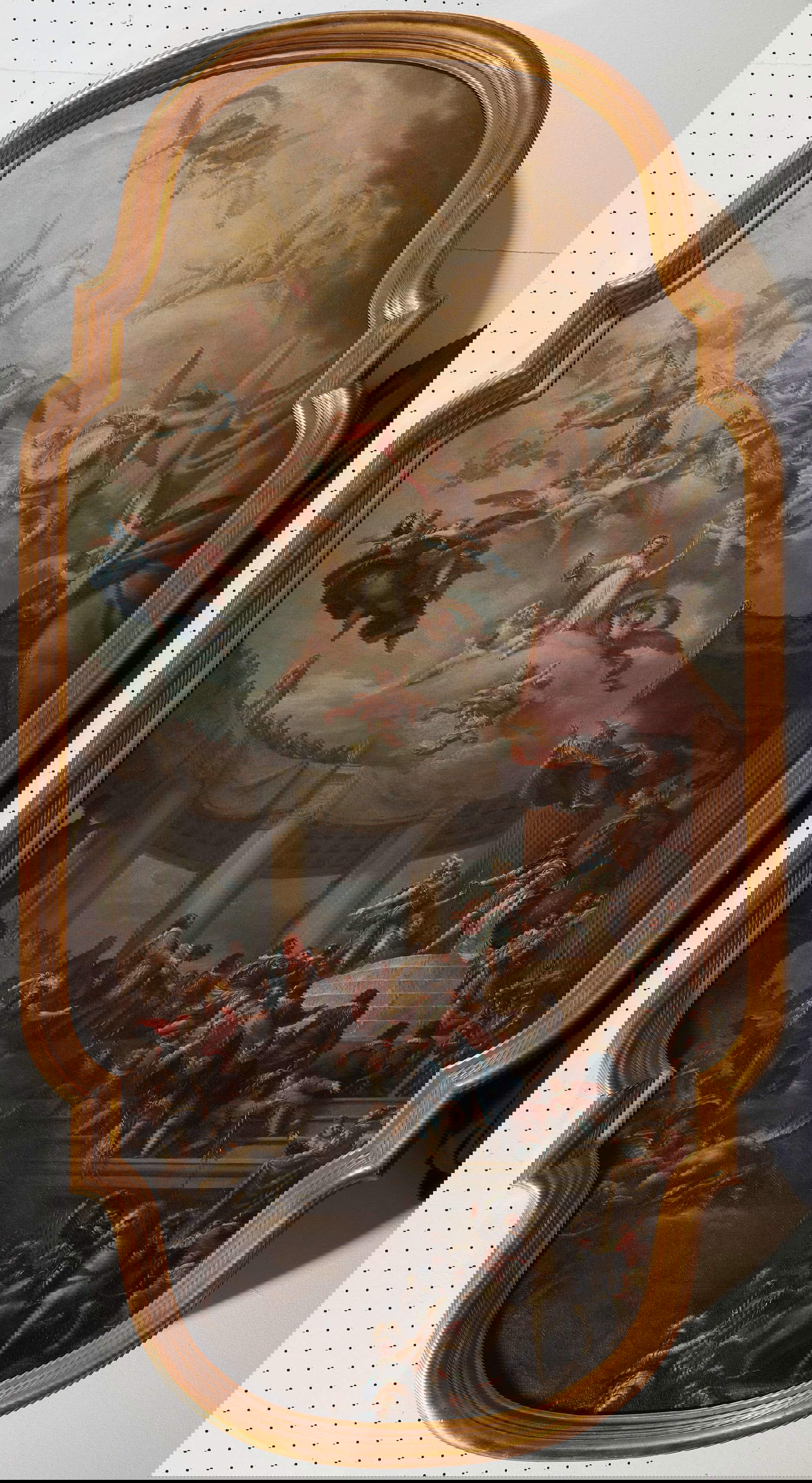 Fedele Fischietti, Die Apotheose der bourbonischen Dynastie