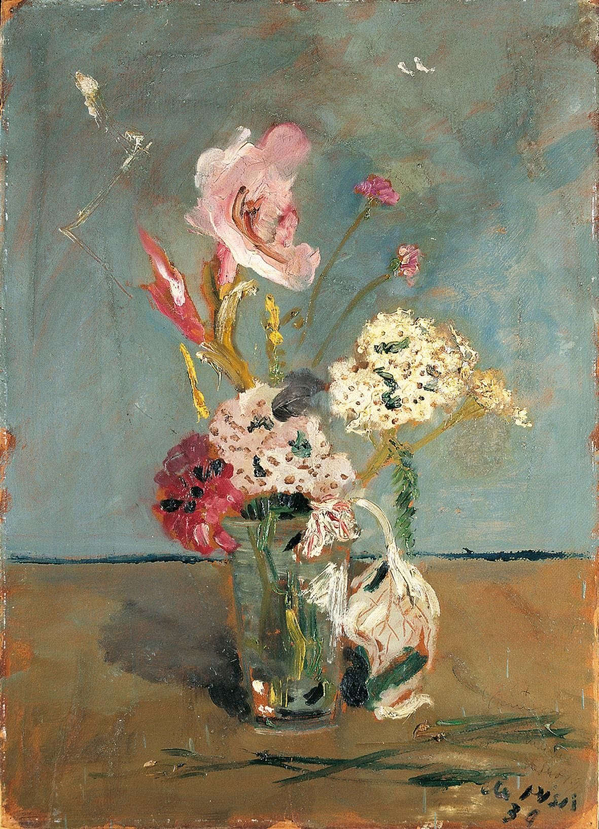 Filippo de Pisis, Il gladiolo fulminato (1930 ; huile sur carton ; Ferrara, Museo d'Arte Moderna Filippo de Pisis) Filippo de Pisis, Il gladiolo fulminato (1930 ; huile sur carton ; Ferrara, Museo d'Arte Moderna Filippo de Pisis)