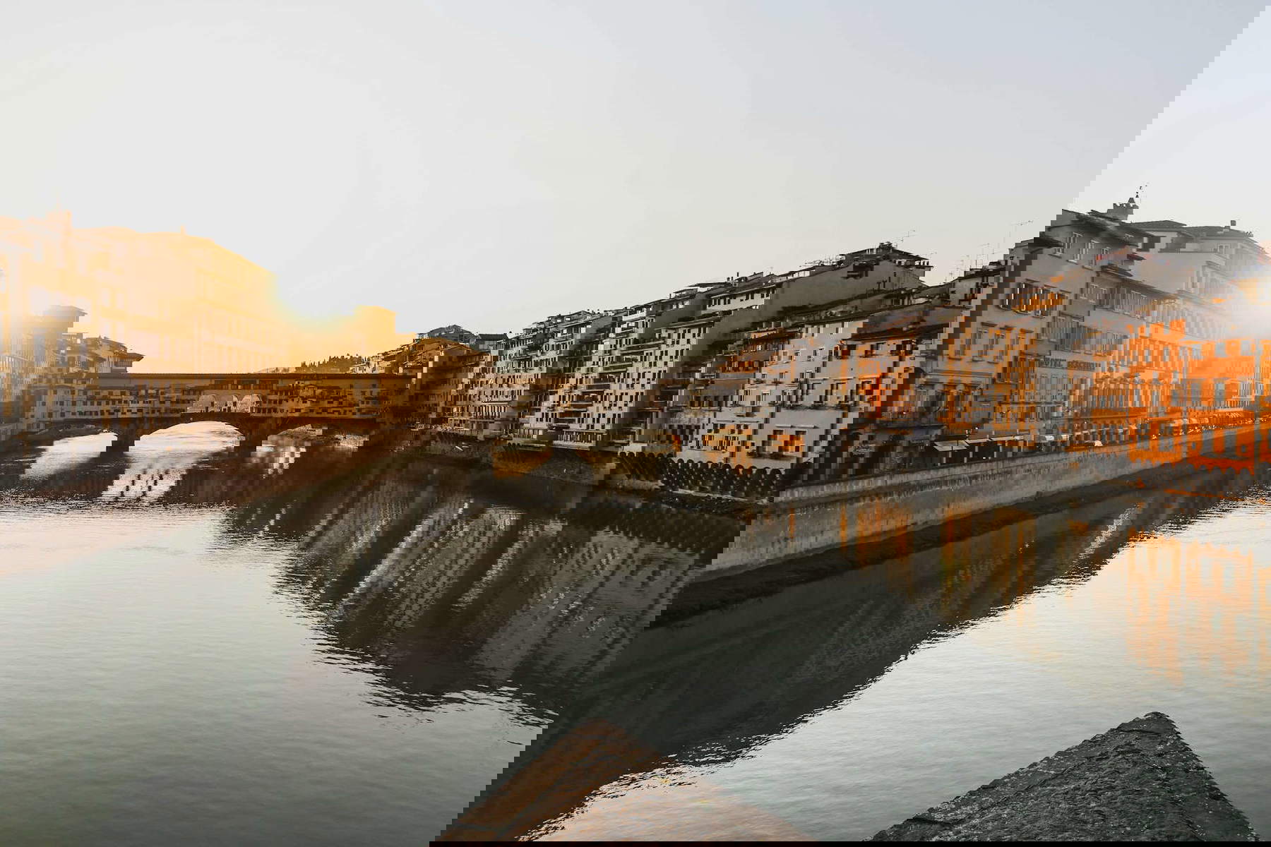 Der Arno in Florenz. Foto: Giuseppe Mond&igrave;