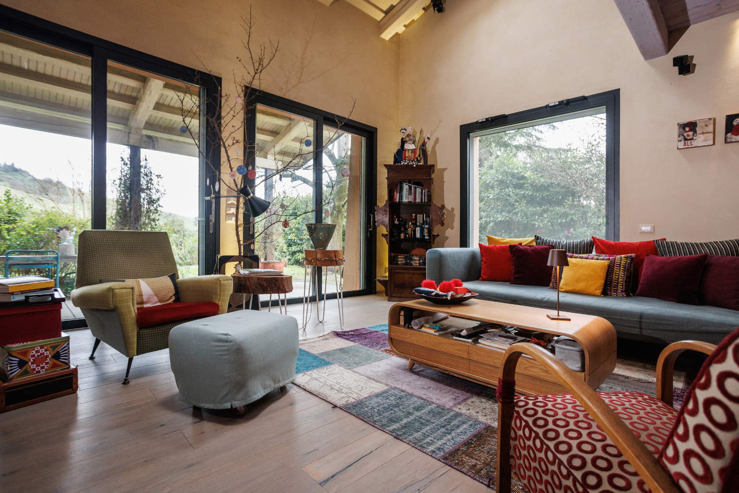 Inneneinrichtung des Heimstudios. Foto: Gianmaria Zanotti