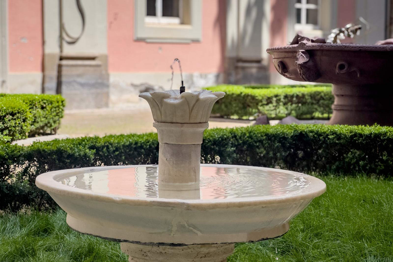 MANN's East Garden fountains restored
