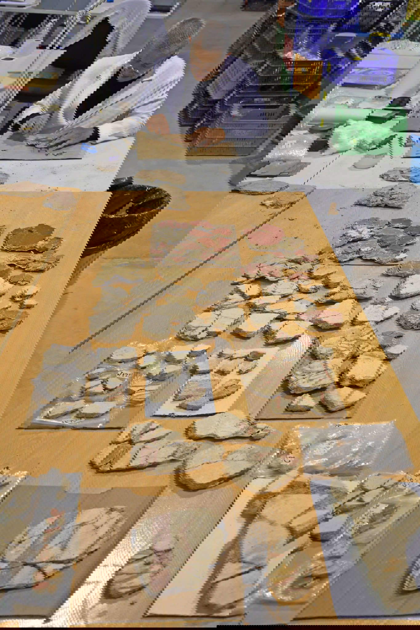 Die bemalten Fragmente der römischen Villa von La Vila Joiosa