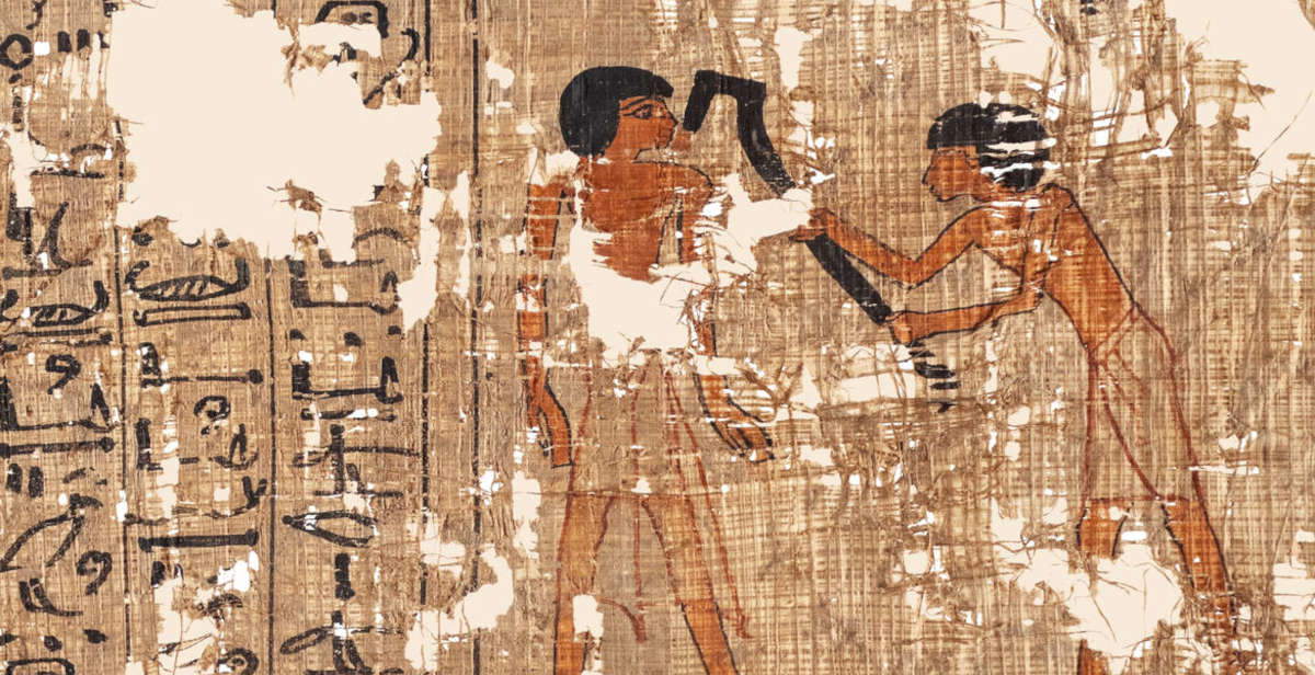 Outstanding discovery in Trento: fragments of a very rare Egyptian papyrus found