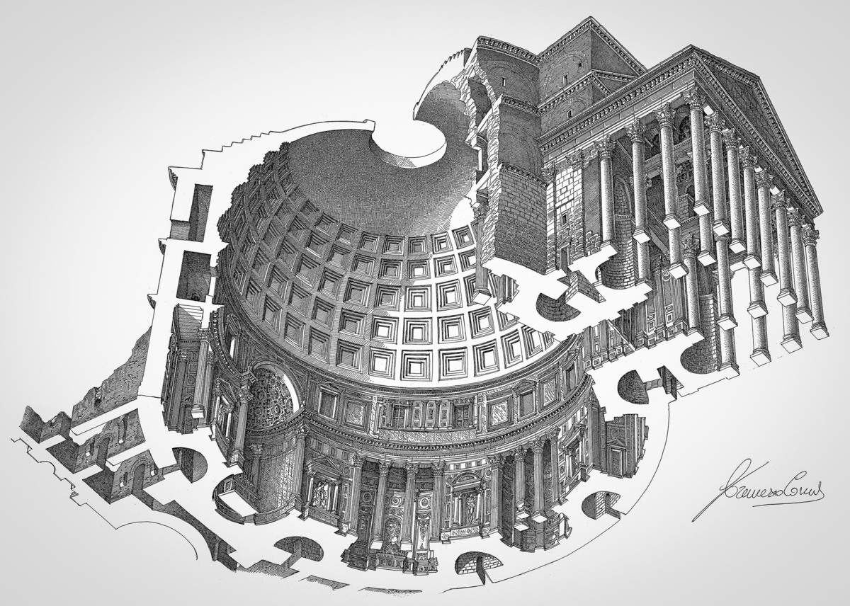 Francesco Corni, Pantheon