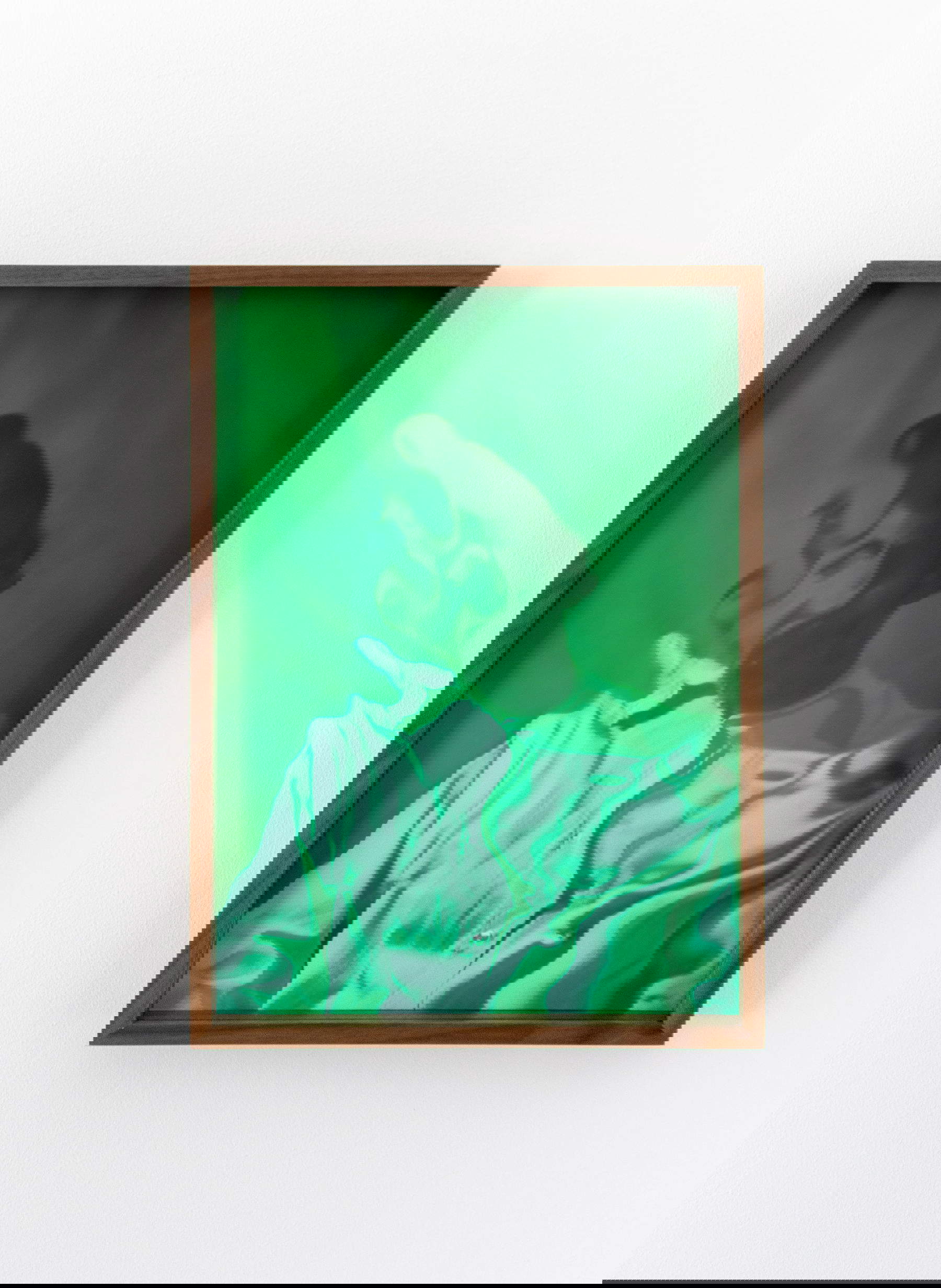 Francesco Gennari, All My Emotionality Under Two Snowfalls (2023; white statuary marble, 8 &times; 70 &times; 54 cm, unique ex.) Courtesy of the Artist and ZERO..., Milan