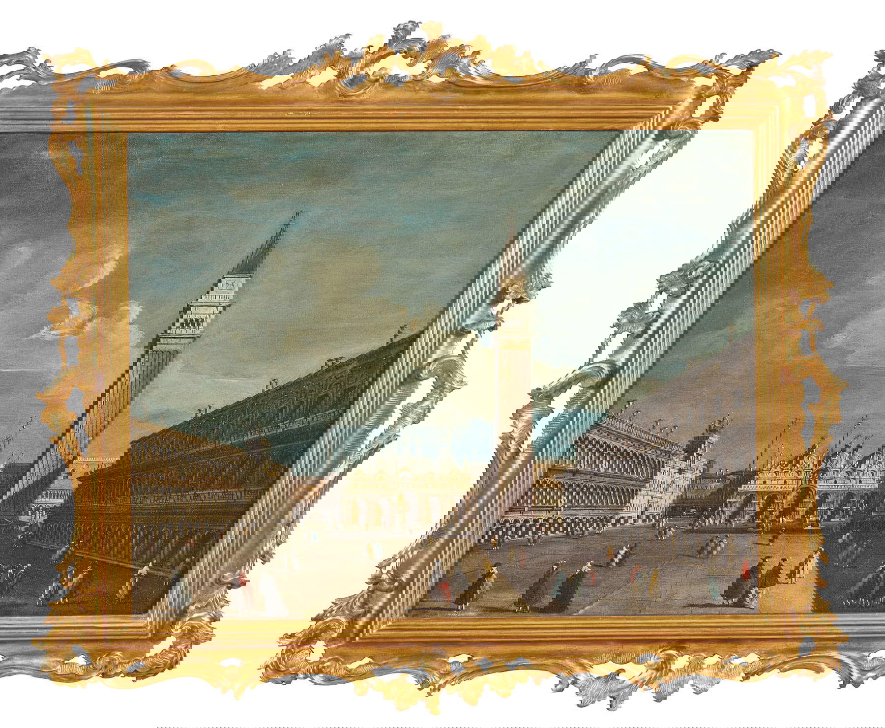 Francesco Tironi, The Grand Canal with the Basilica della Salute (ca. 1785; oil on canvas, 58 x 40 cm)