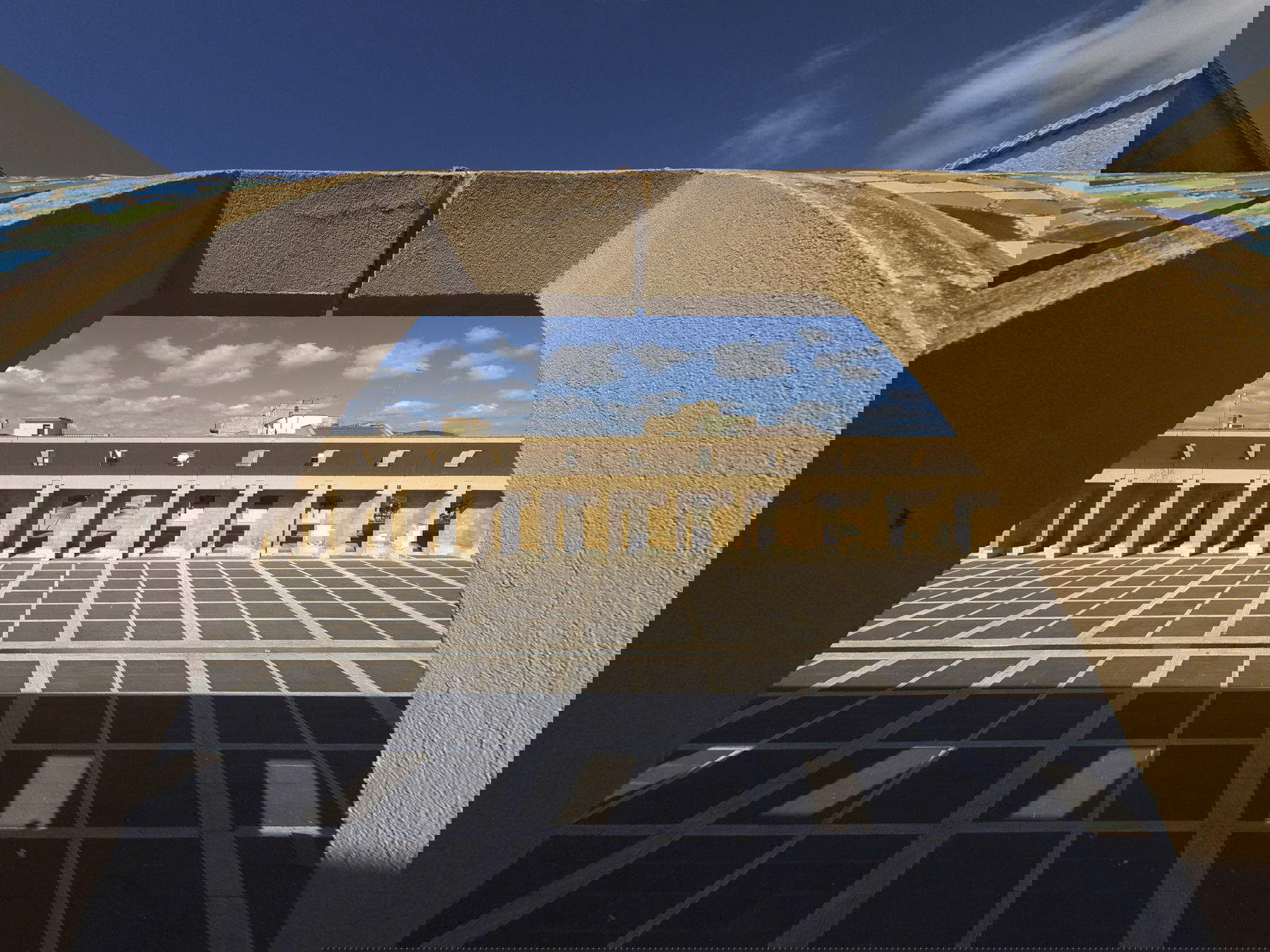 Franco Purini&nbsp;e&nbsp;Laura Thermes, Sistema delle Piazze (1990; Gibellina, Trapani) Foto: Andrea Repetto, su gentile concessione di Fondazione Orestiadi