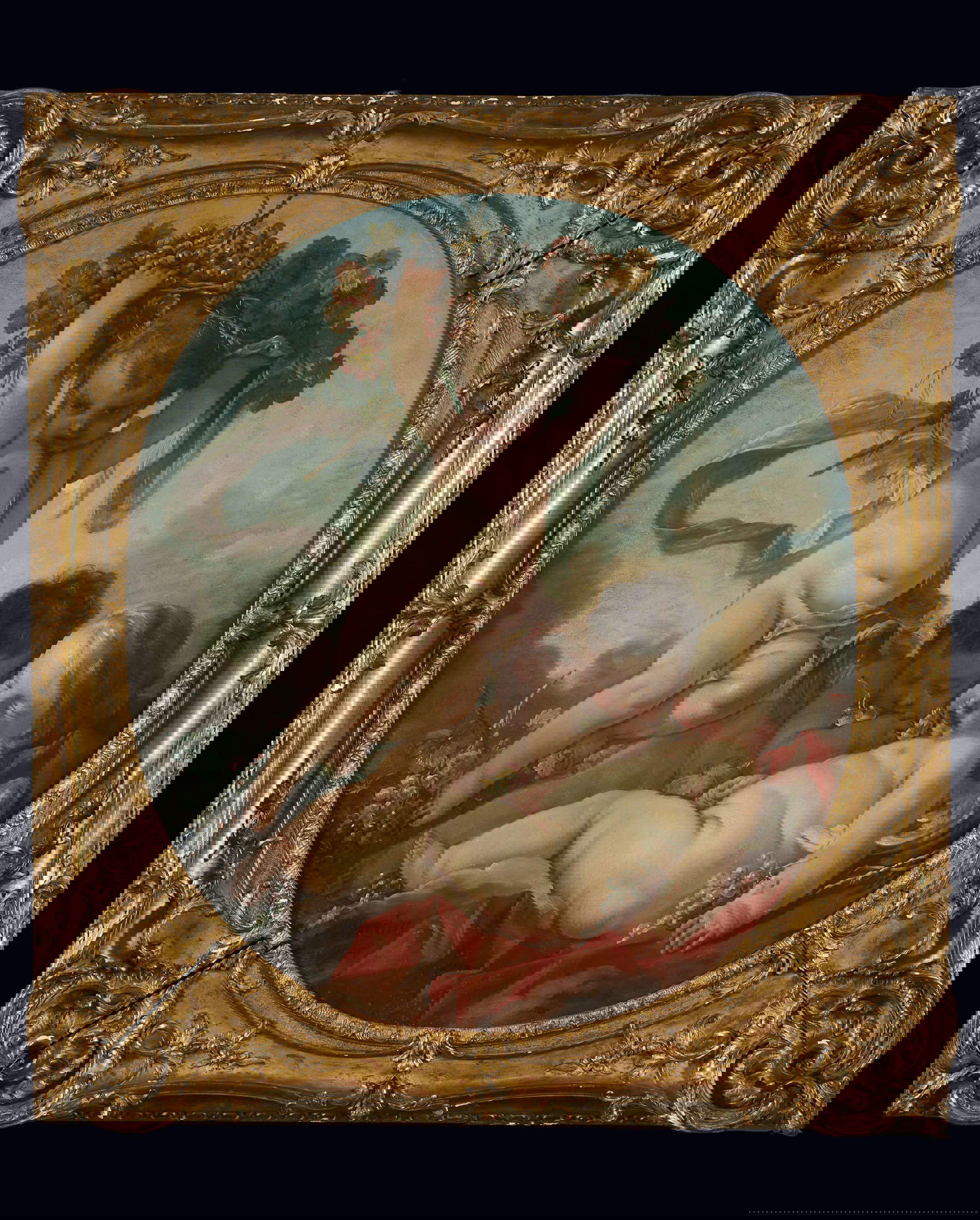 Fran&ccedil;ois Boucher, Allegory of the Earth (1741; oil on canvas, 83 x 76 cm; Cellatica, Casa Museo Zani, Paolo and Carolina Zani Foundation)