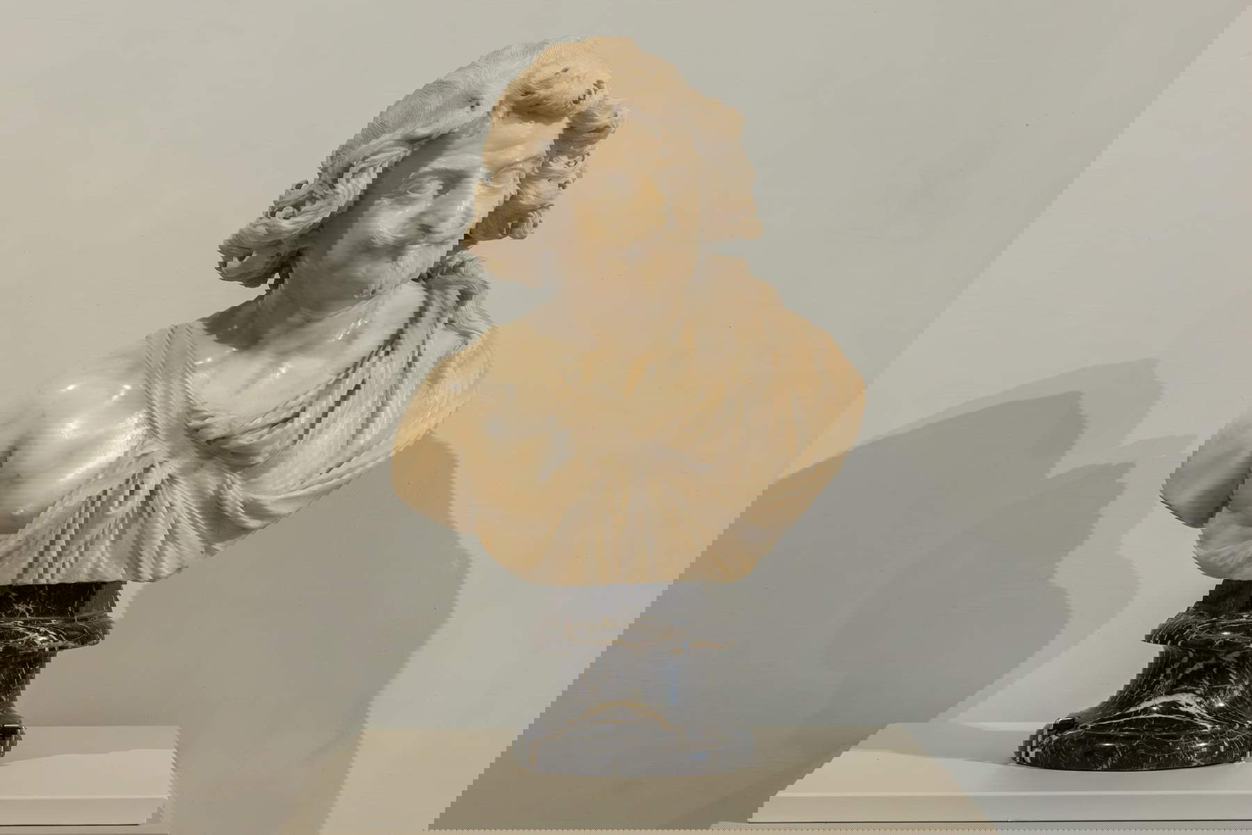 Retrato de Michel Magnan por Fran&ccedil;ois Duquesnoy. Foto: Andrea Benedetti / Galerías Nacionales de Arte Antina - Palazzo Barberini