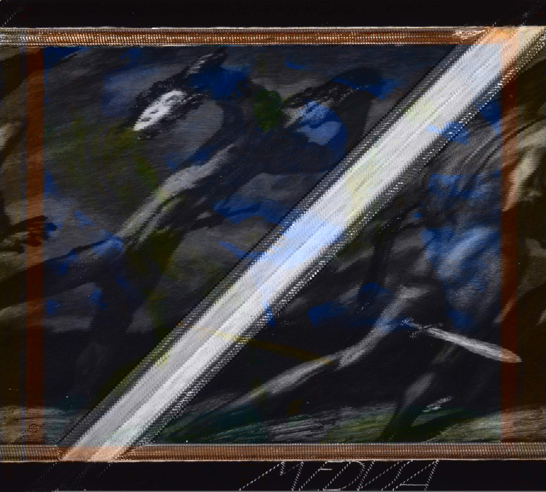 Franz Von Stuck, Medusa (1908; pastello su carta; Venezia, Ca&rsquo; Pesaro - Galleria Internazionale d&rsquo;Arte Moderna)