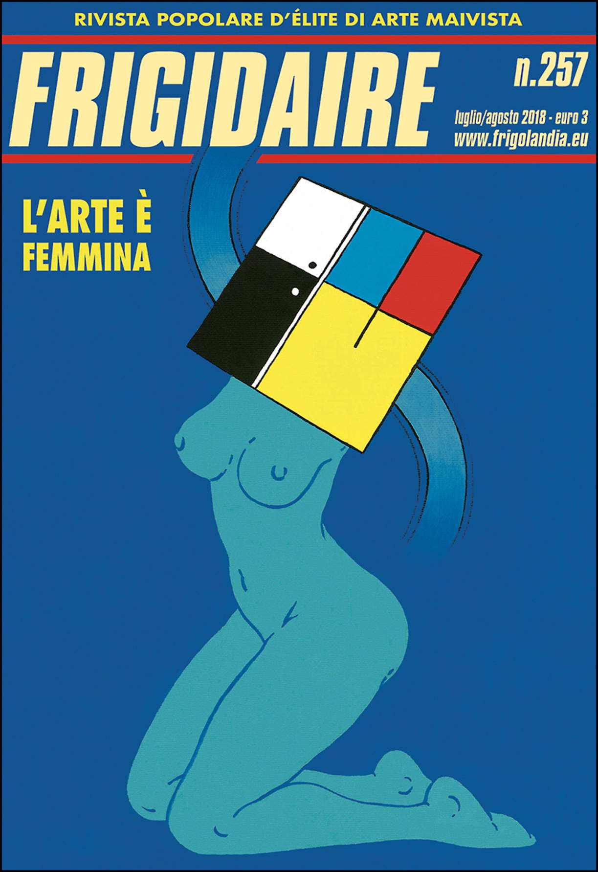 Copertina di Frigidaire, numero 257.