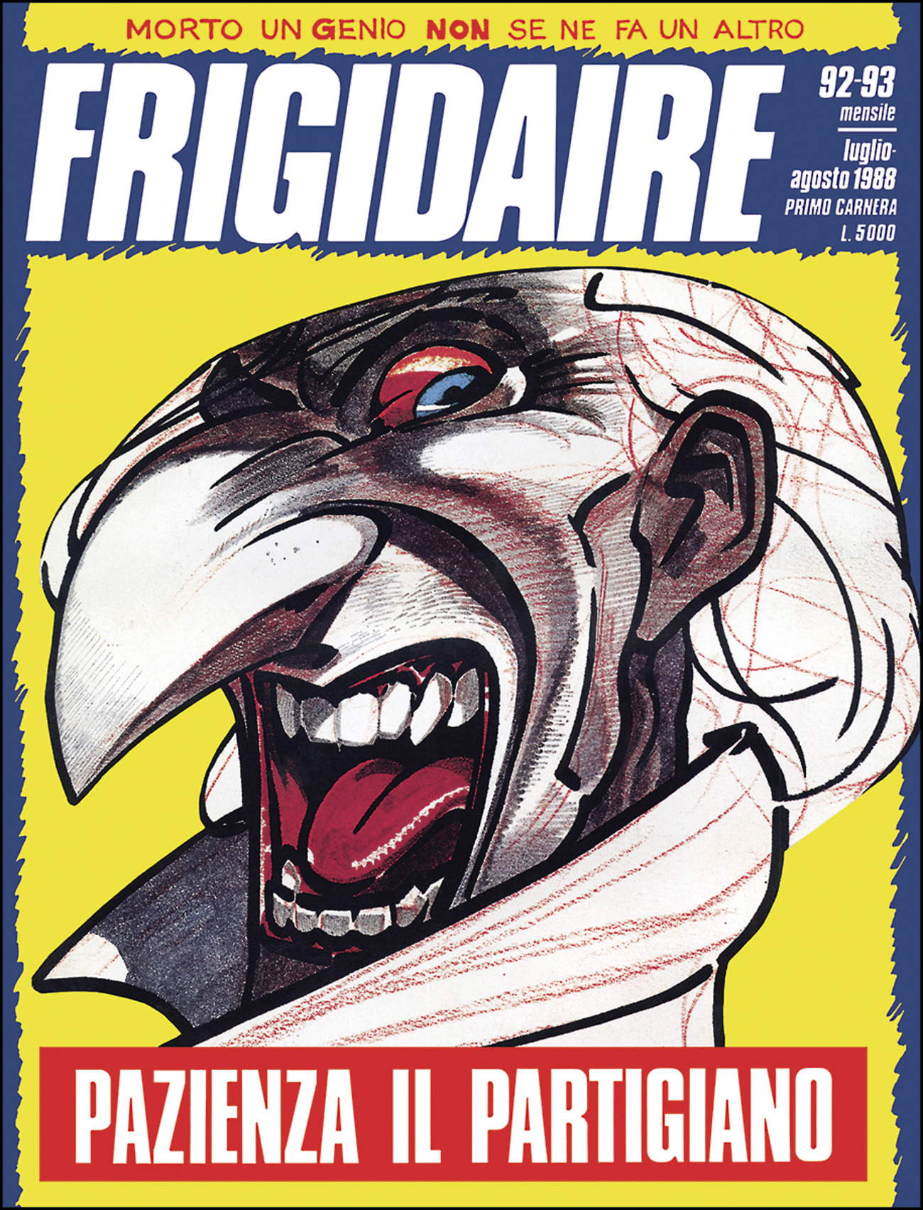 Copertina di Frigidaire, numero 92 e 93.