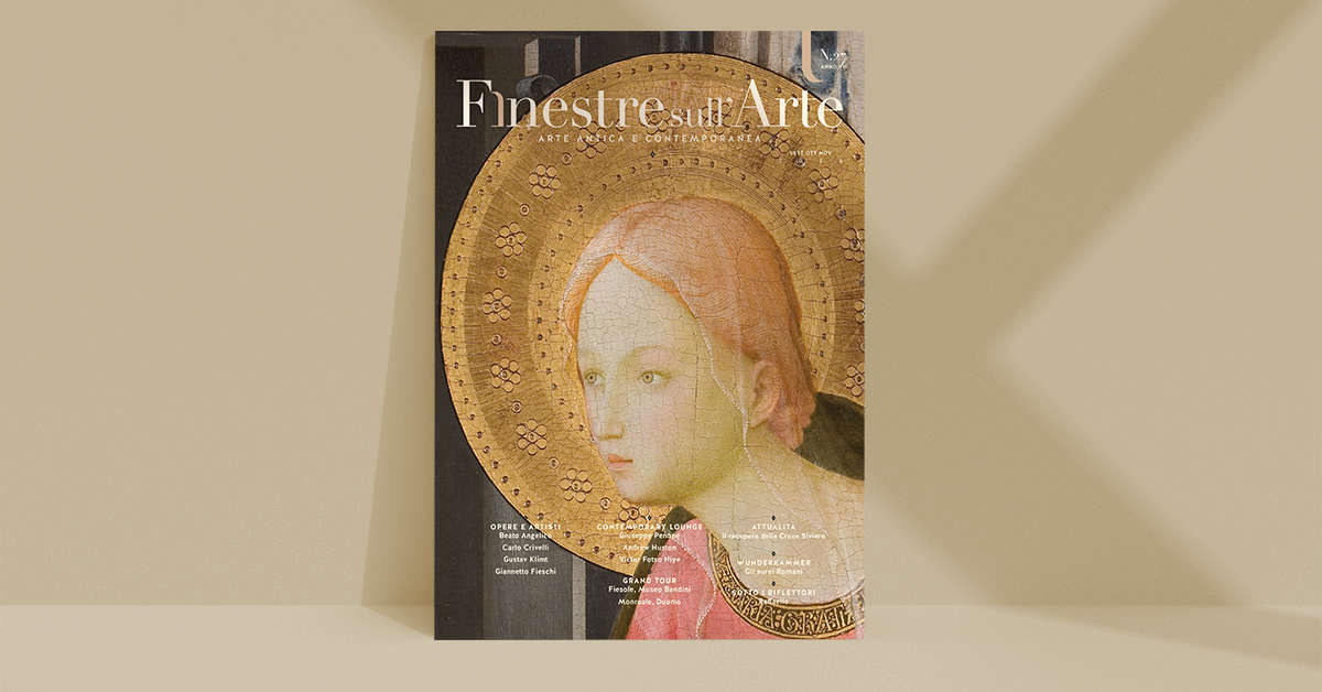 Ha salido el nuevo número de Finestre sull'Arte, dedicado al oro en la historia del arte: el sumario