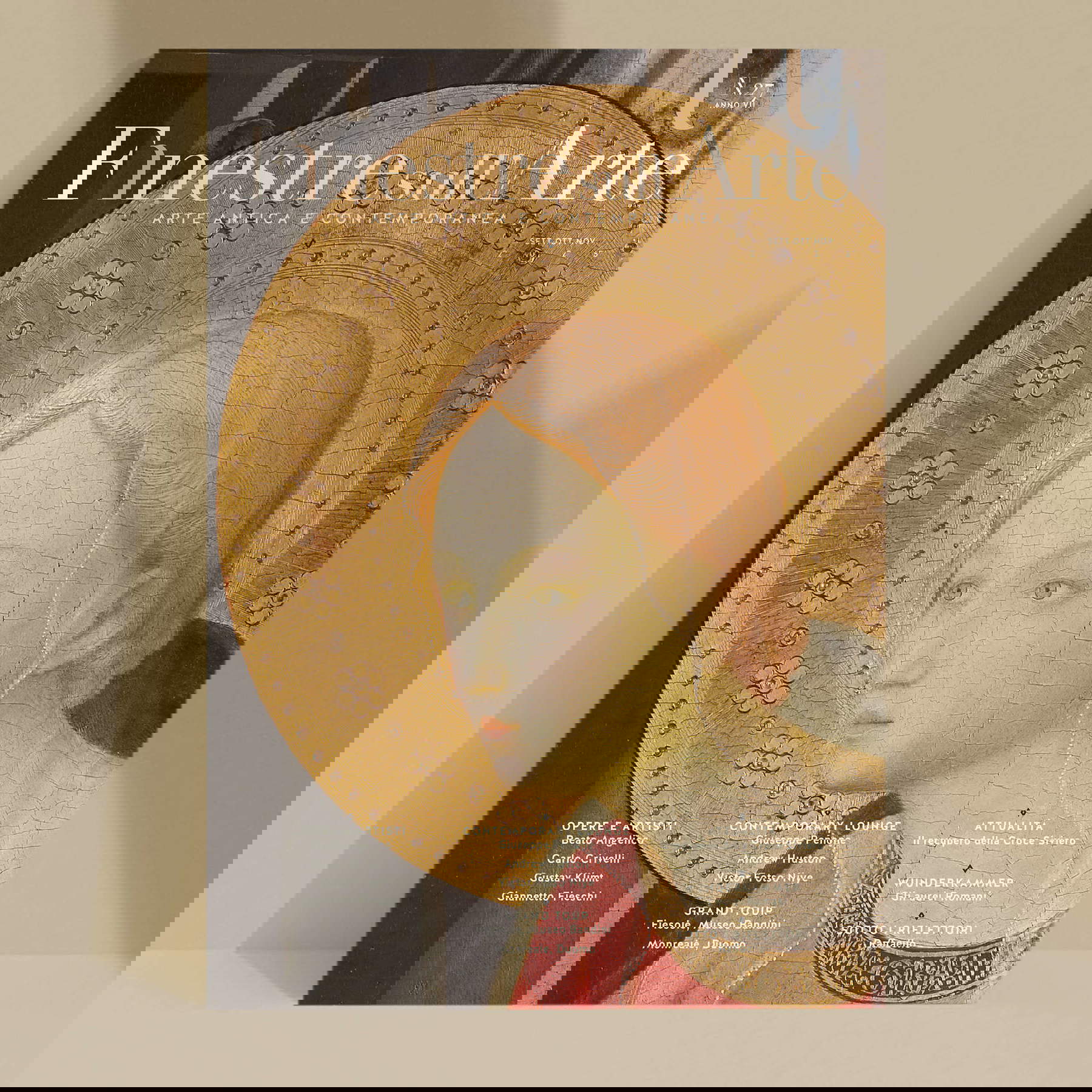 La copertina del numero 27 di Finestre sull'Arte Magazine