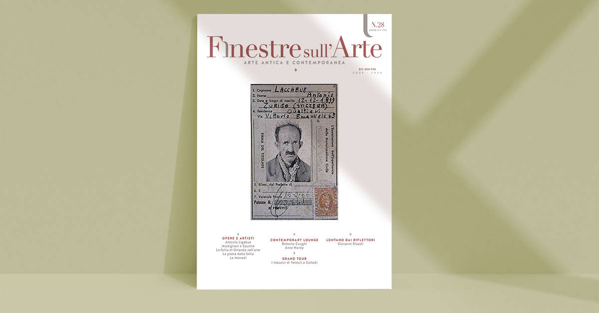The new issue of Finestre Sull'Arte magazine is dedicated to madness. And there's a gift: how to get it