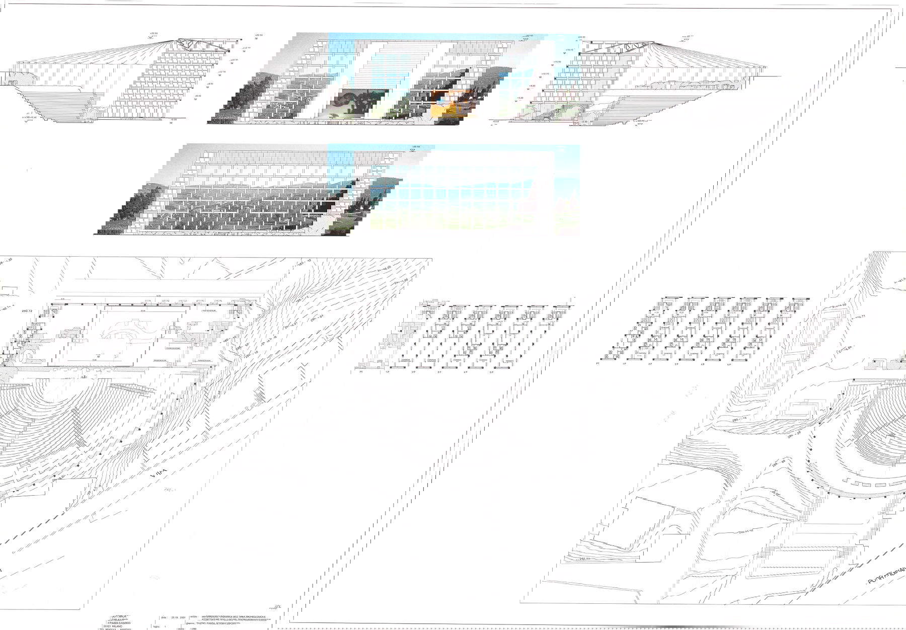 Gae Aulenti, Riconfigurazione del Teatro Romano di Fiesole (2001)