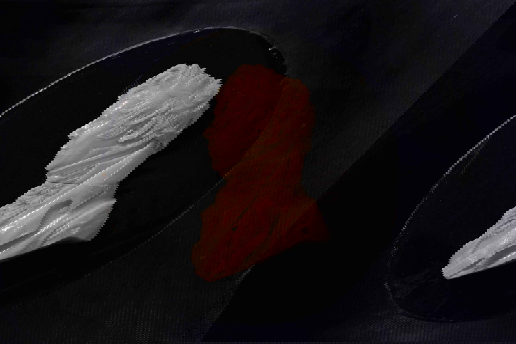 Gaetano Monti, Büste von Appiani (1803-1806 Wachs auf Glas, Durchmesser 14,5 cm; Mailand, Galleria d'Arte Moderna) &copy; Stadt Mailand - Foto: Marilena Anzani