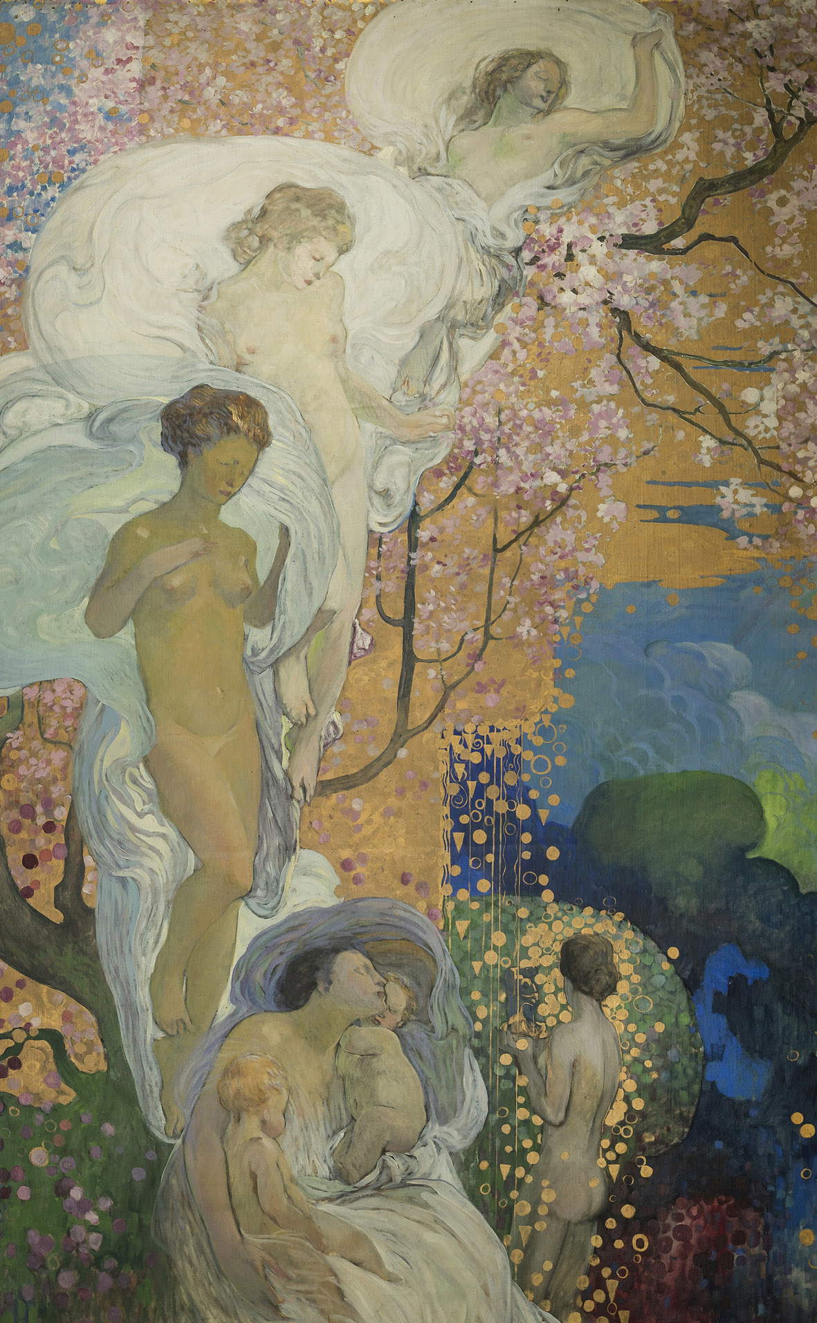 Galileo Chini, La vie (1919 ; huile sur toile ; collection privée) Galileo Chini, La vie (1919 ; huile sur toile ; collection privée)