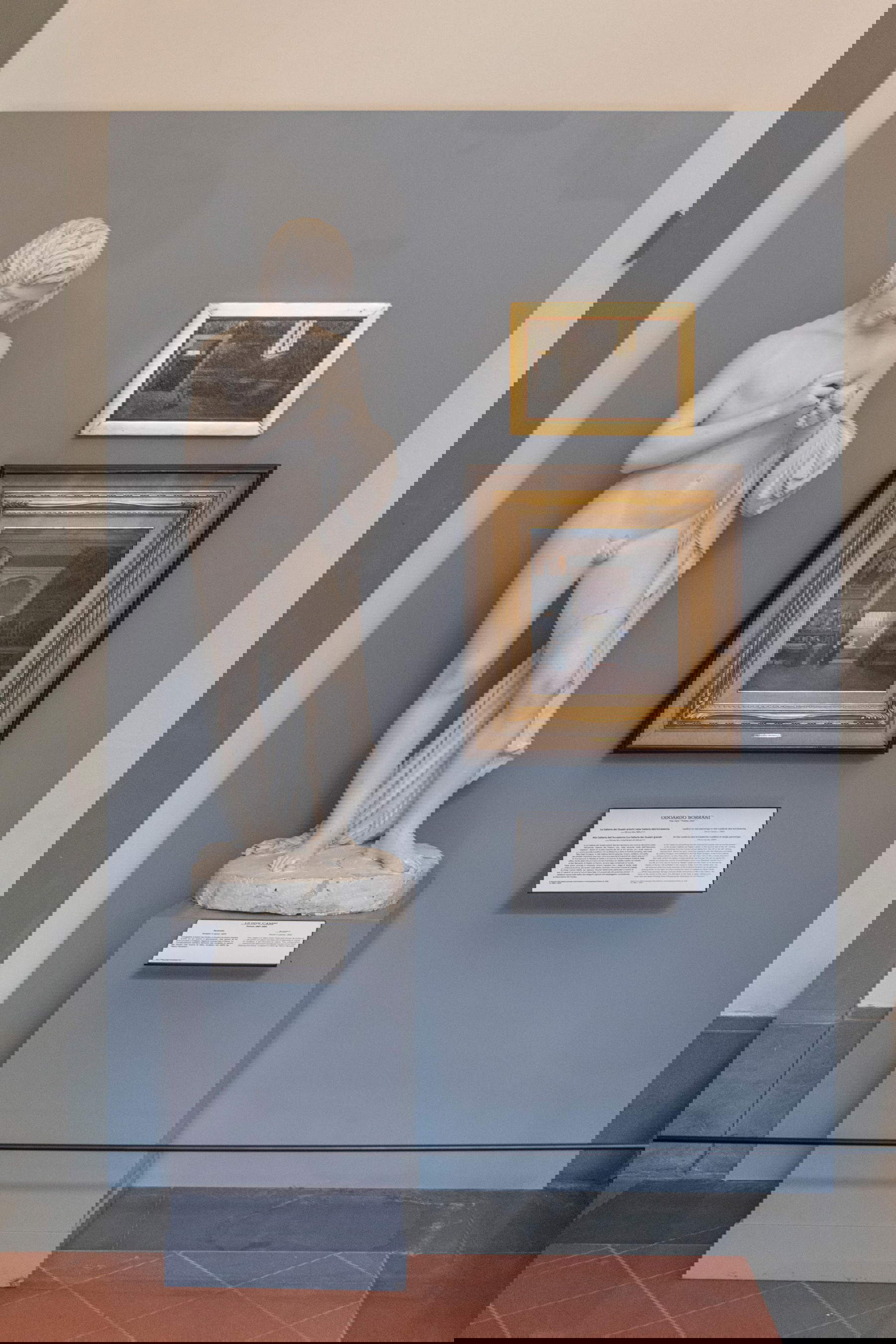 Nuovo allestimento del transetto sinistro alla Galleria dell&rsquo;Accademia. Foto: Guido Cozzi