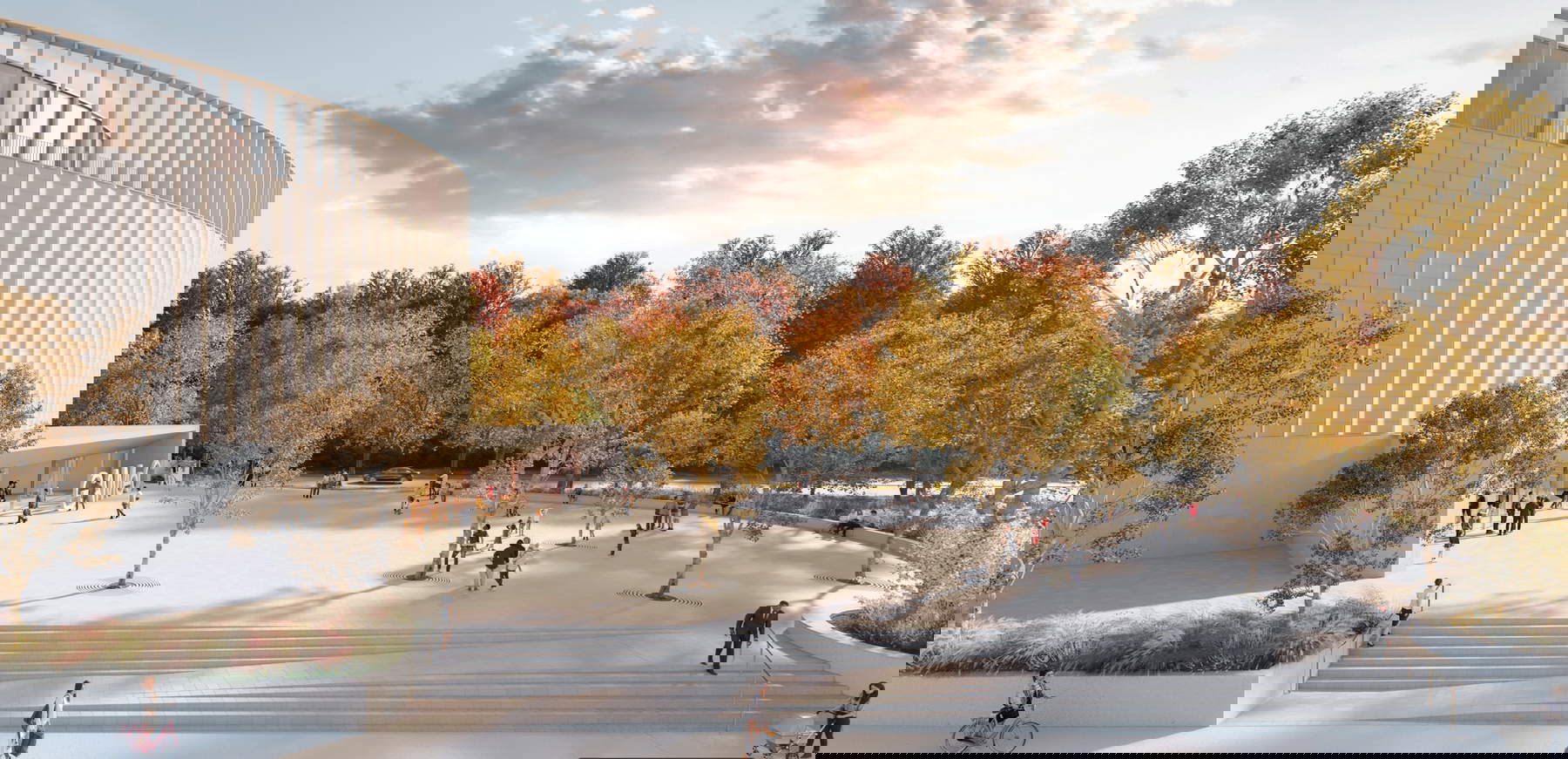 Bérgamo, se ha aprobado el proyecto de la nueva plaza de la futura GAMeC. Las obras finalizarán a finales de 2026. 