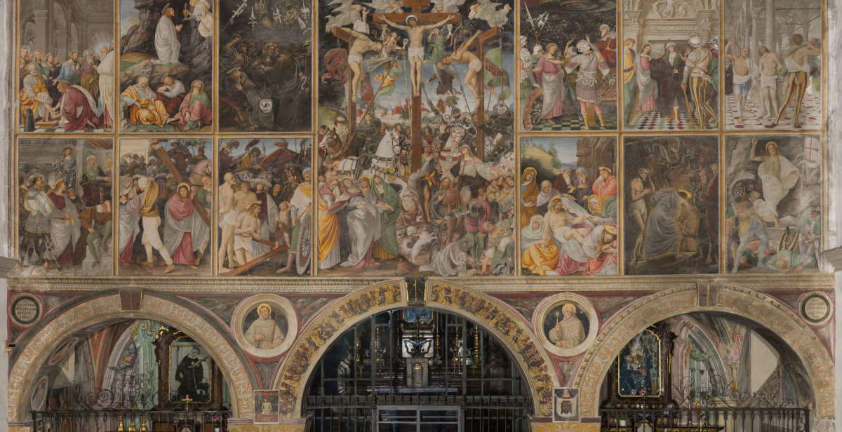 Varallo, restoration of Gaudenzio Ferrari's famous and spectacular Tramezzo kicks off