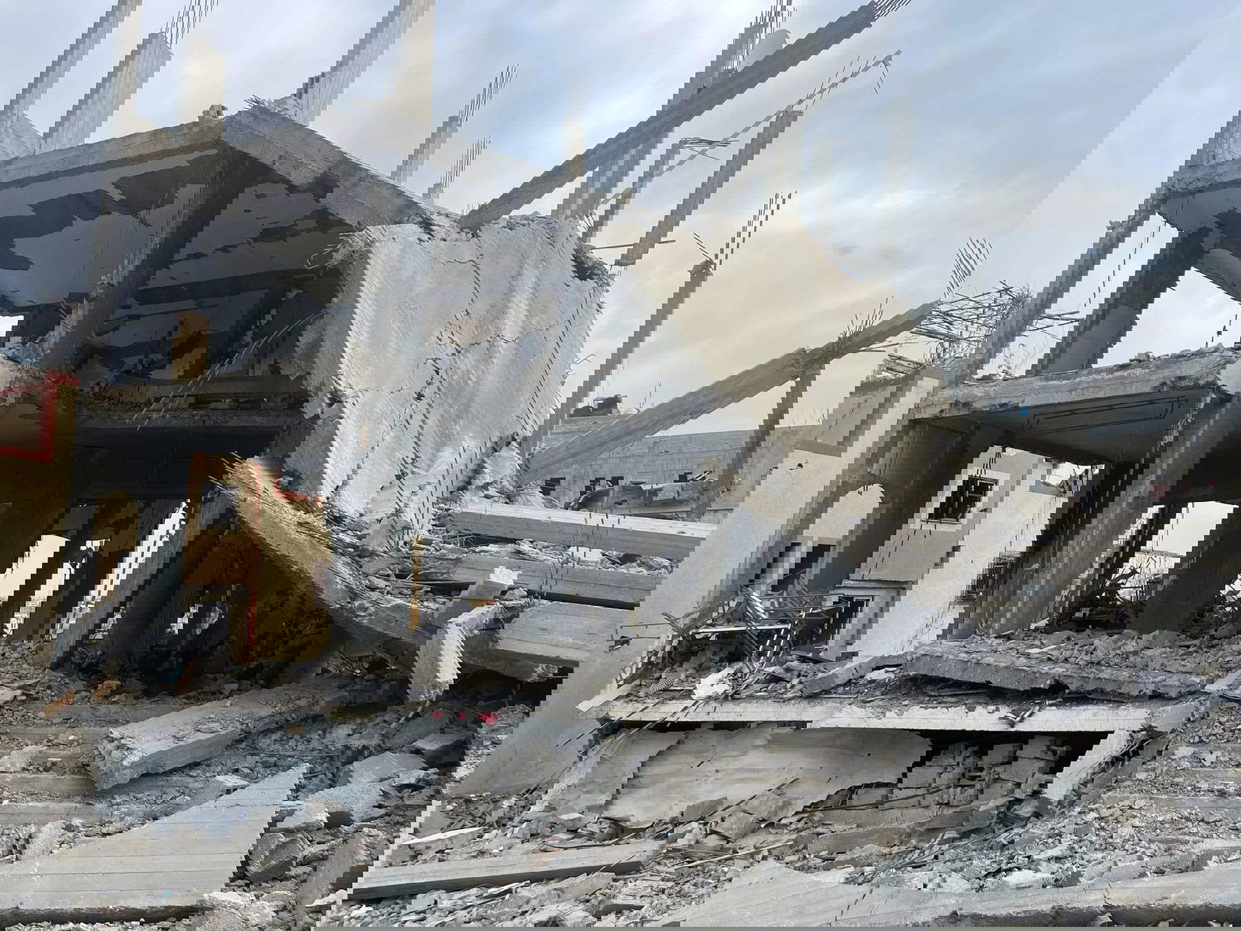 La Biblioteca Pública Edward Said en enero de 2025. Foto: Mosab Abu Toha