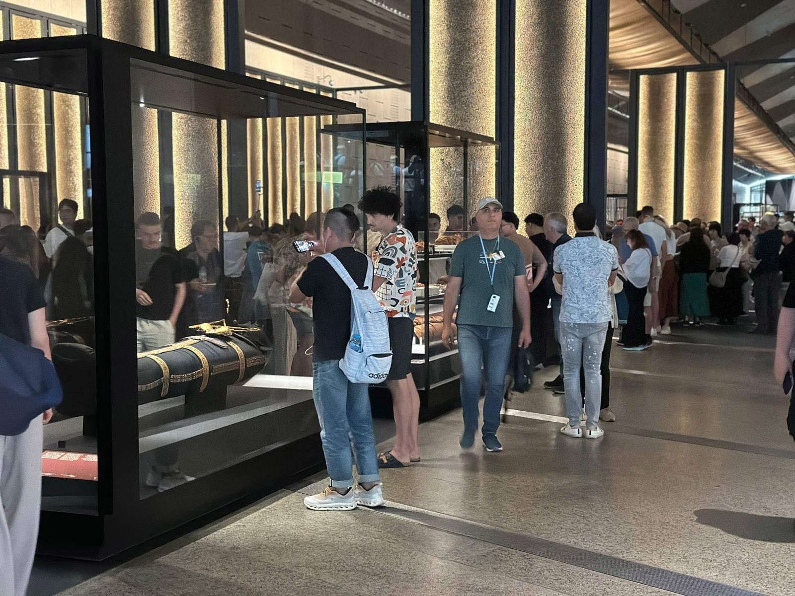 Primo giorno record al Grand Egyptian Museum. Foto: &copy;Ministero del Turismo e delle Antichit&agrave;