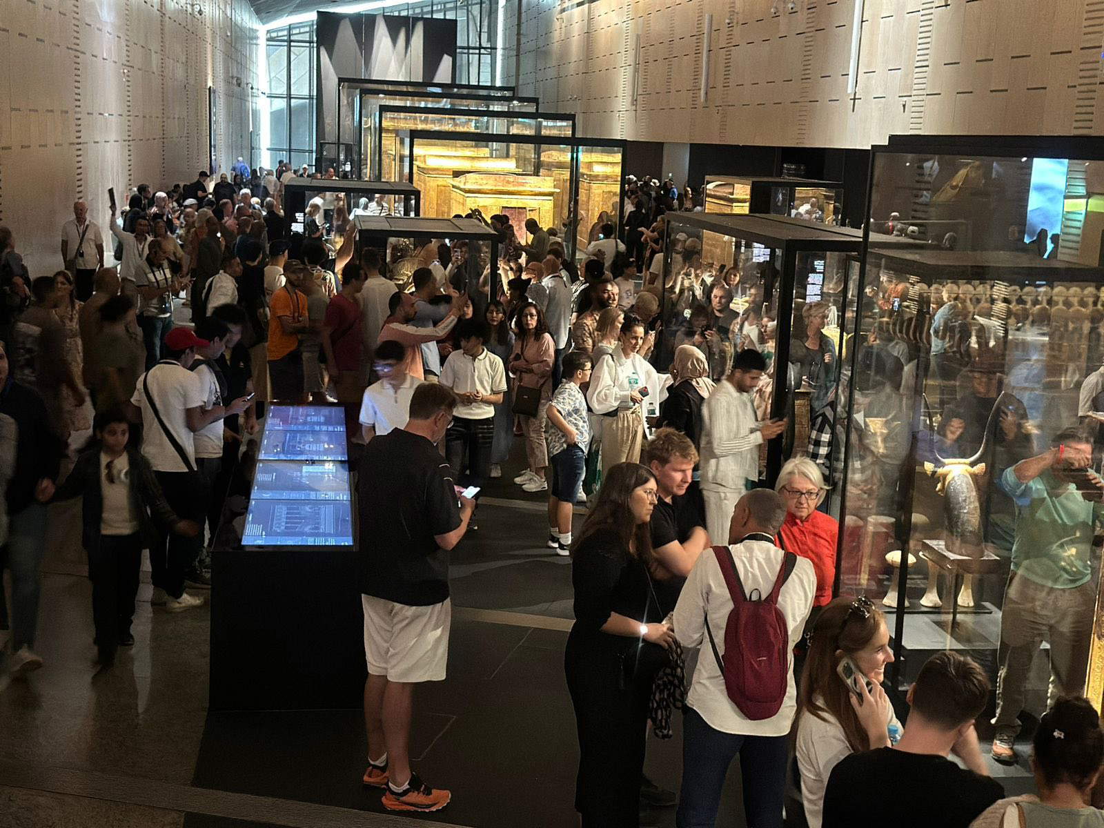 Primo giorno record al Grand Egyptian Museum. Foto: &copy;Ministero del Turismo e delle Antichit&agrave;