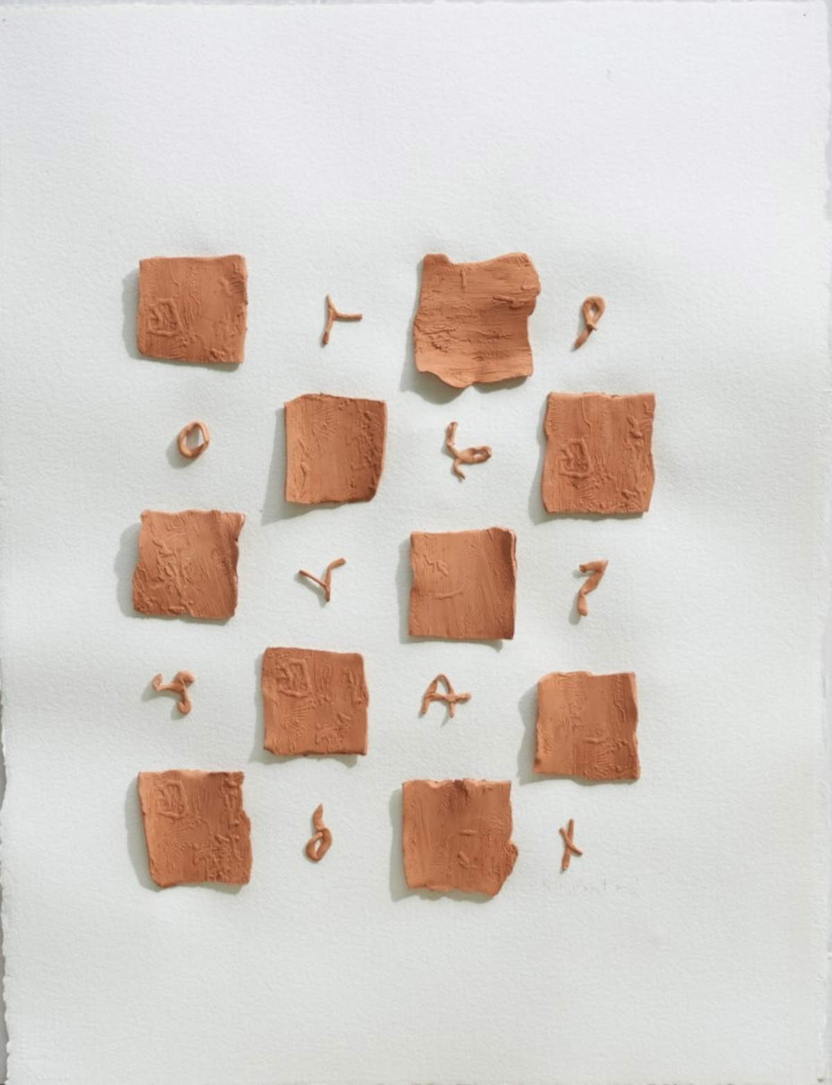 Germano Sartelli, Senza titolo (1995; terracotta)