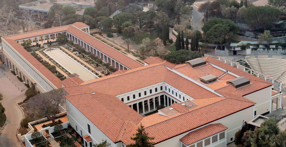 Los Angeles, wie die Getty-Villa die Brände überstand: geringe Schäden am Museum 