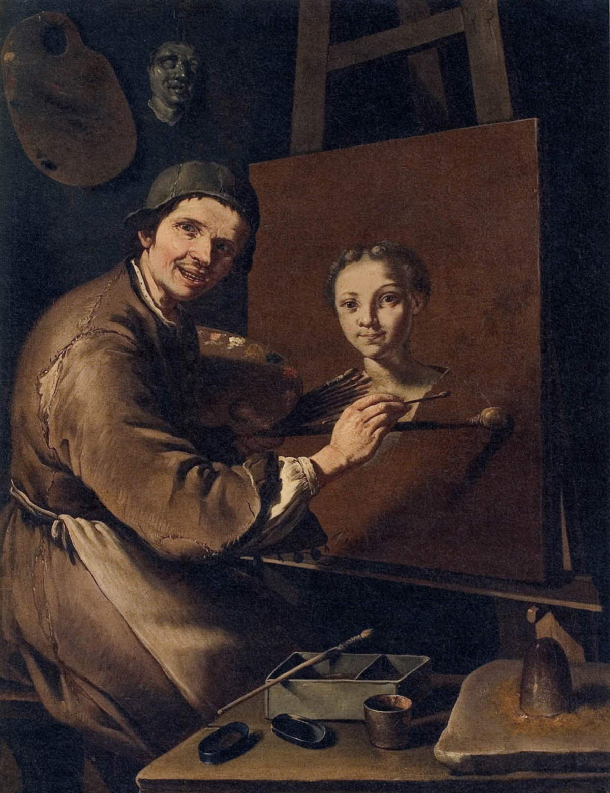 James Francis Cipper, Self-Portrait (Dijon, Musée des Beaux-Arts).