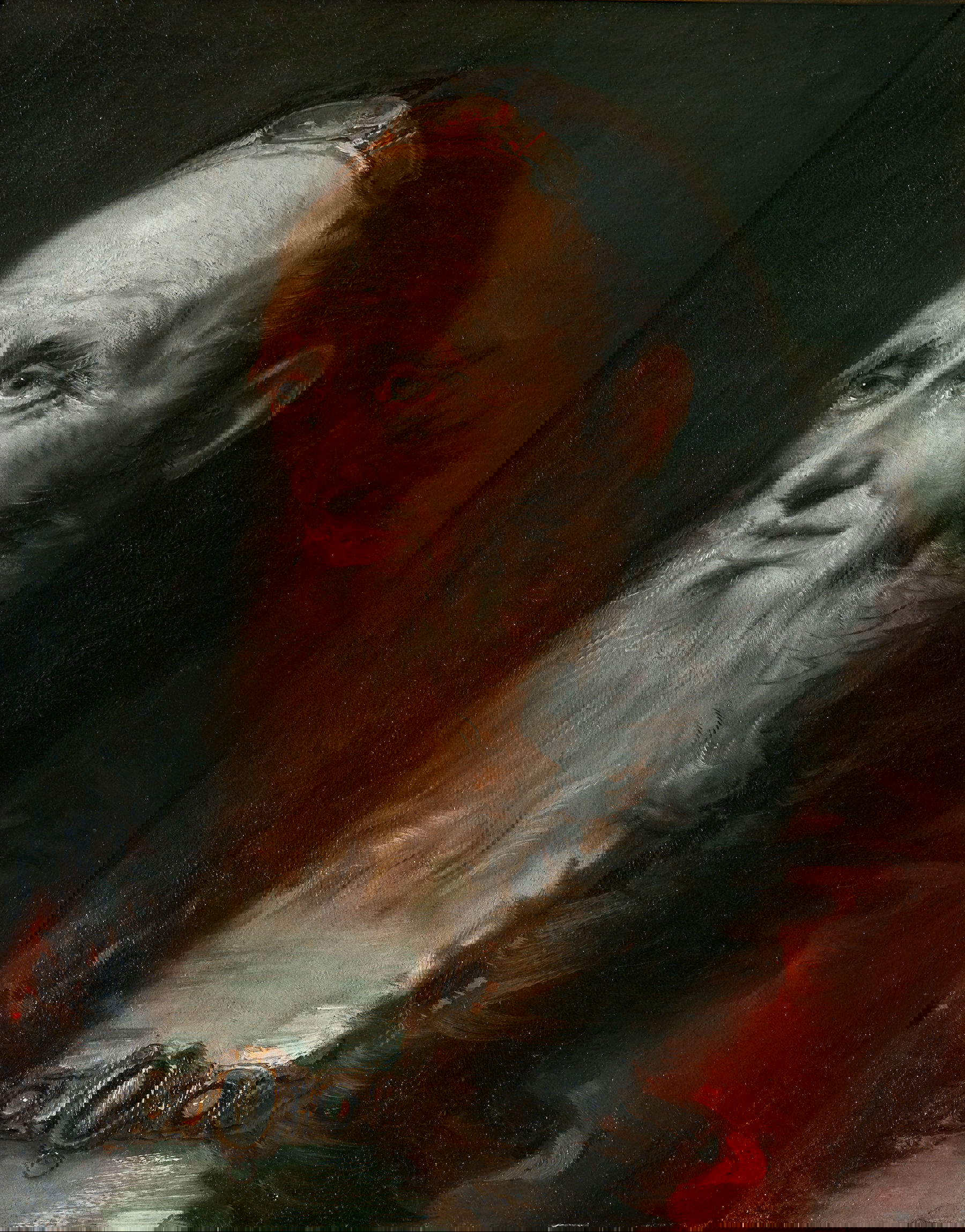 Giambattista Tiepolo, Tête de vieillard (vers 1743 - 1745 ; huile sur toile, 47 x 39 cm ; Cellatica, Fondazione Paolo e Carolina Zani) Crédit photo : Fotostudio Rapuzzi, Brescia