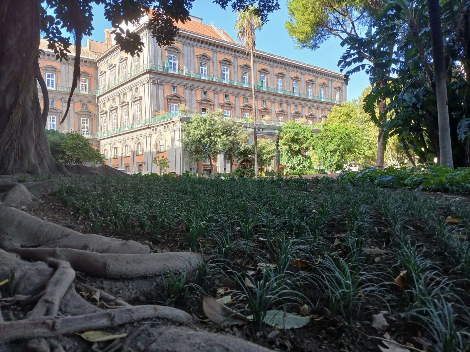Naples, Romantic Garden of the Royal Palace