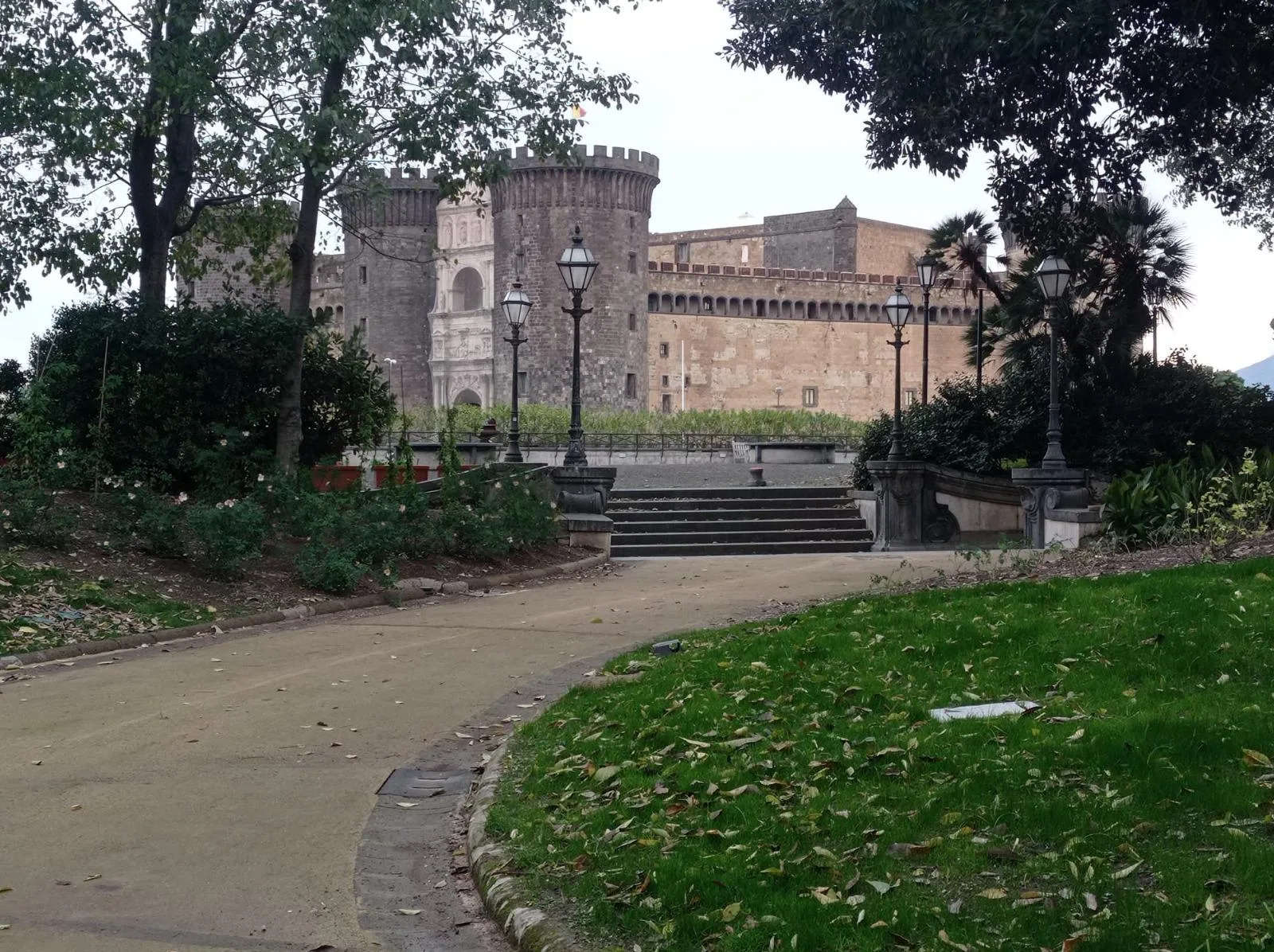 Naples, Romantic Garden of the Royal Palace