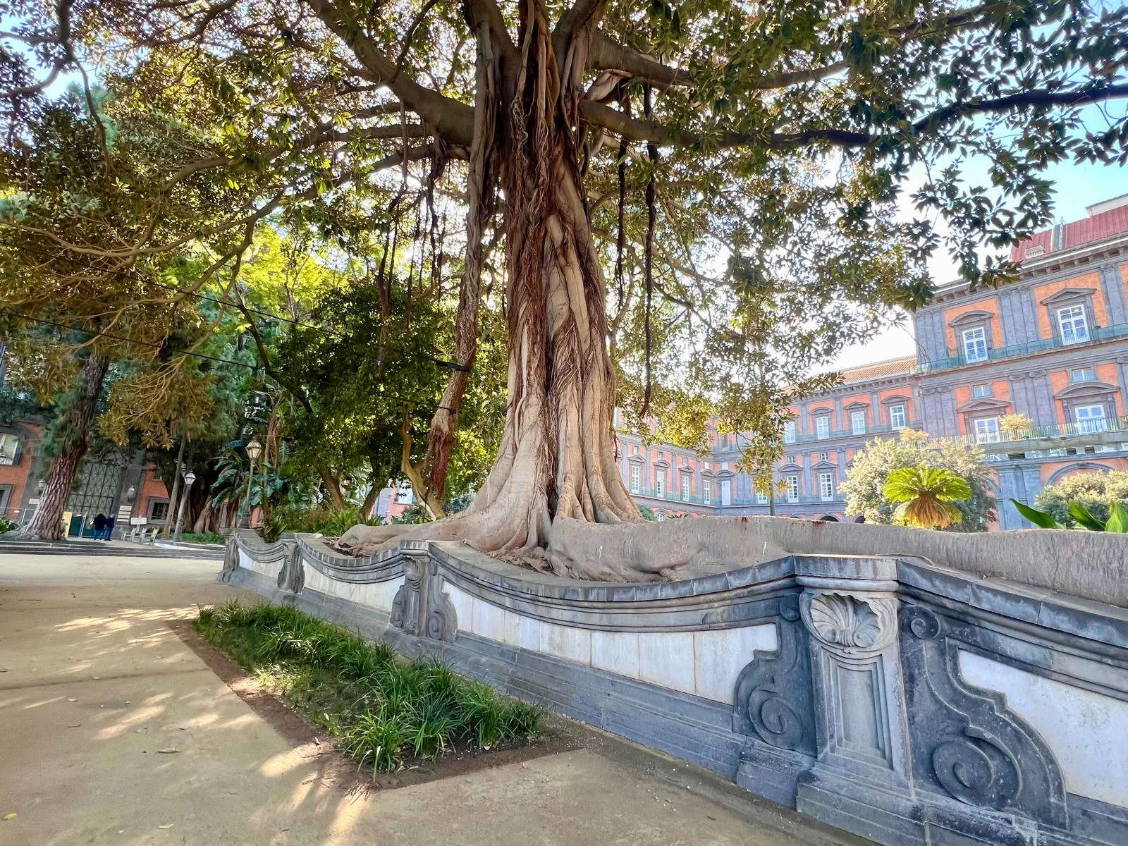 Naples, Romantic Garden of the Royal Palace
