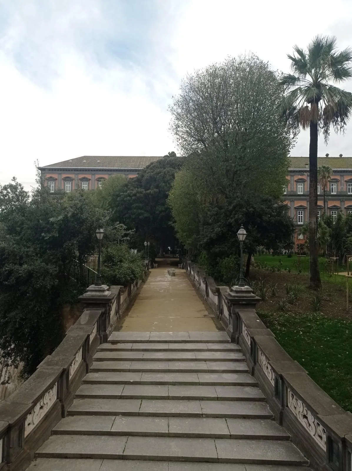 Naples, Romantic Garden of the Royal Palace