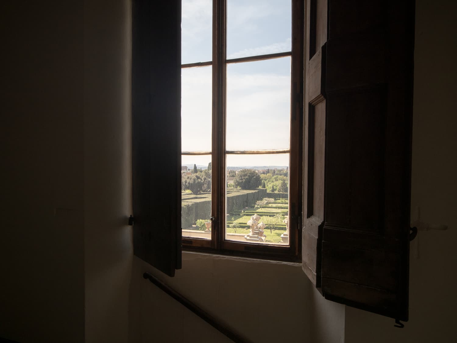 Le jardin de la Villa La Quiete