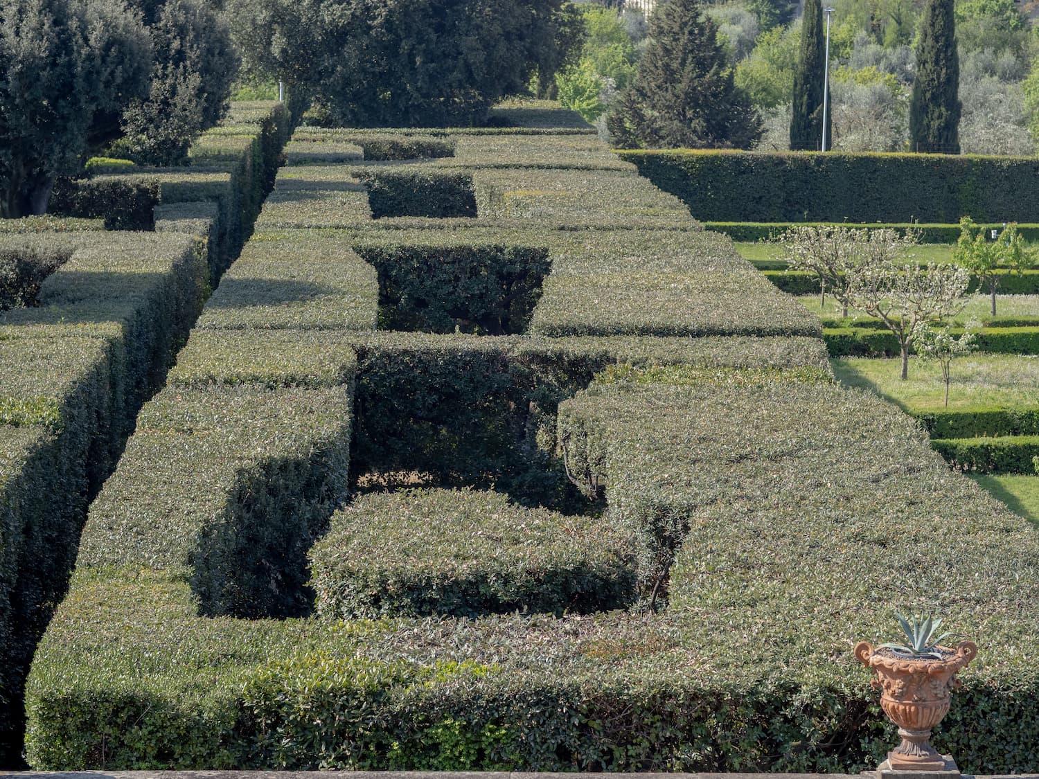 Le jardin de la Villa La Quiete