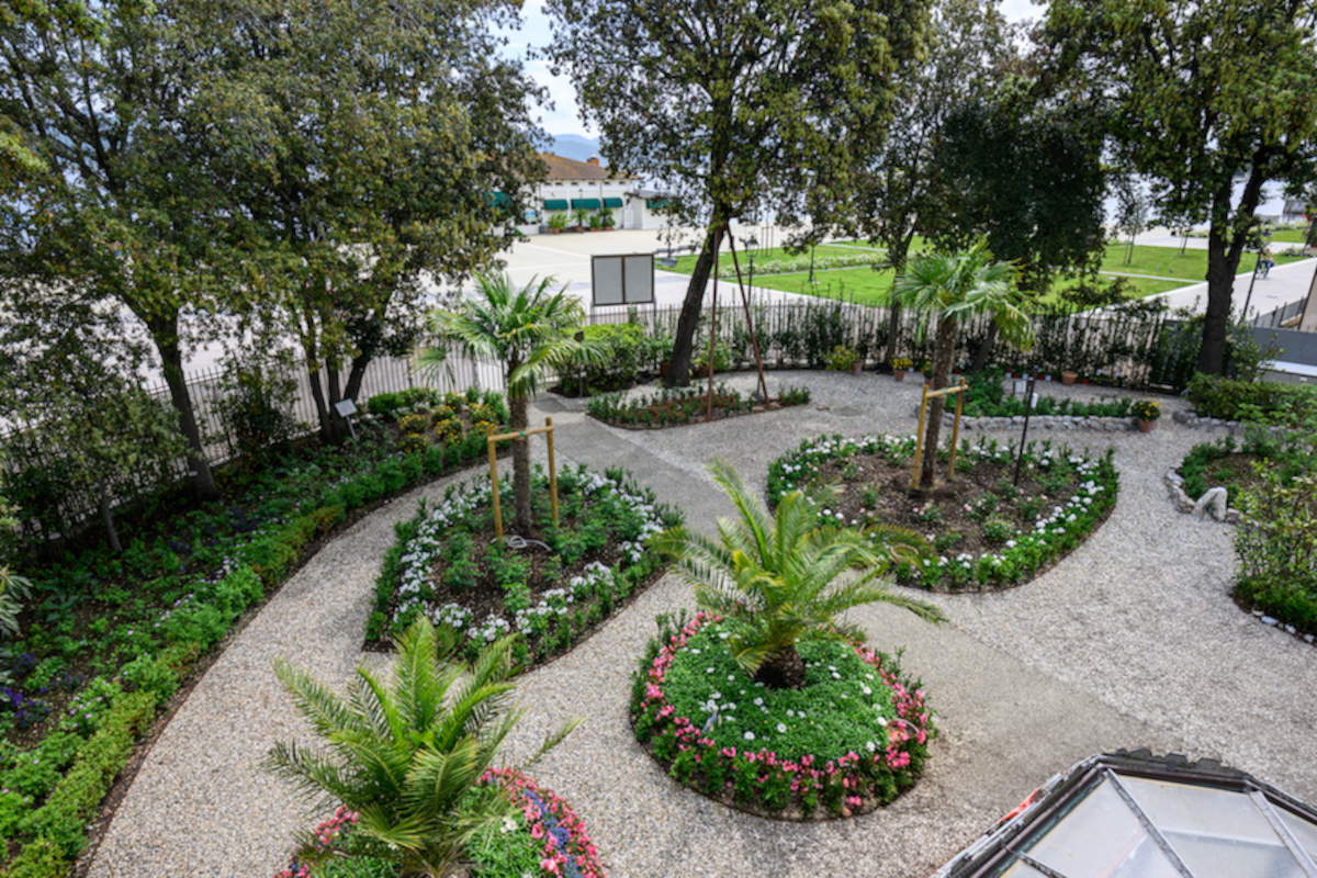 Der restaurierte Garten