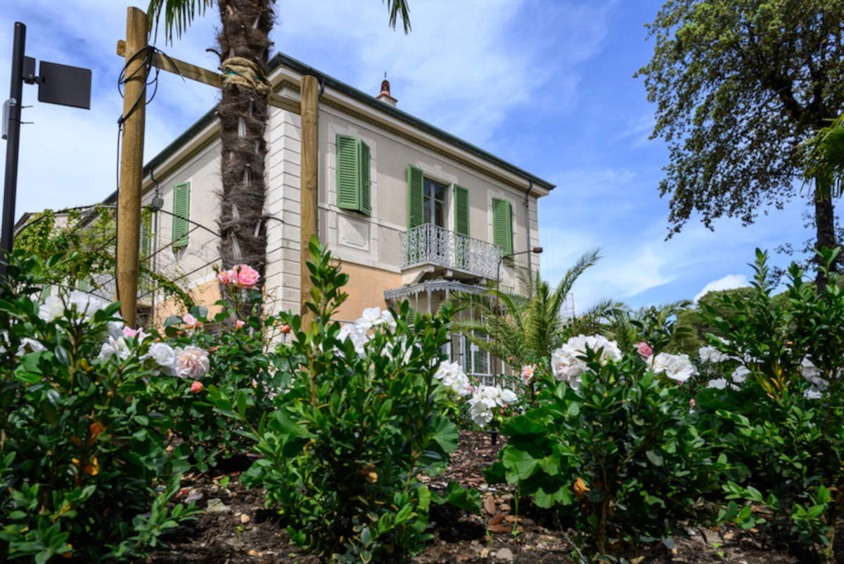 Torre del Lago, historic garden of Villa Museo Giacomo Puccini restored 